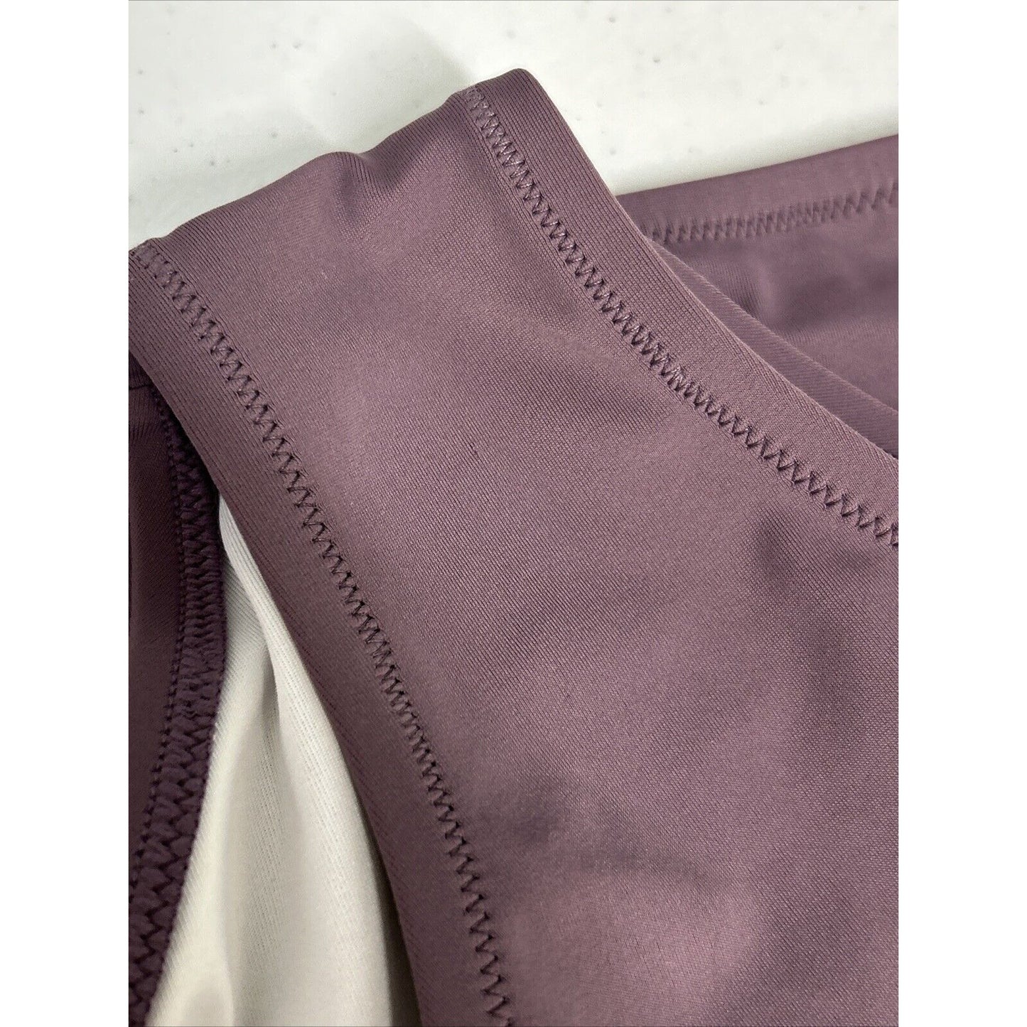 Shade & Shore Purple Cheeky High Waisted Bikini Bottom L