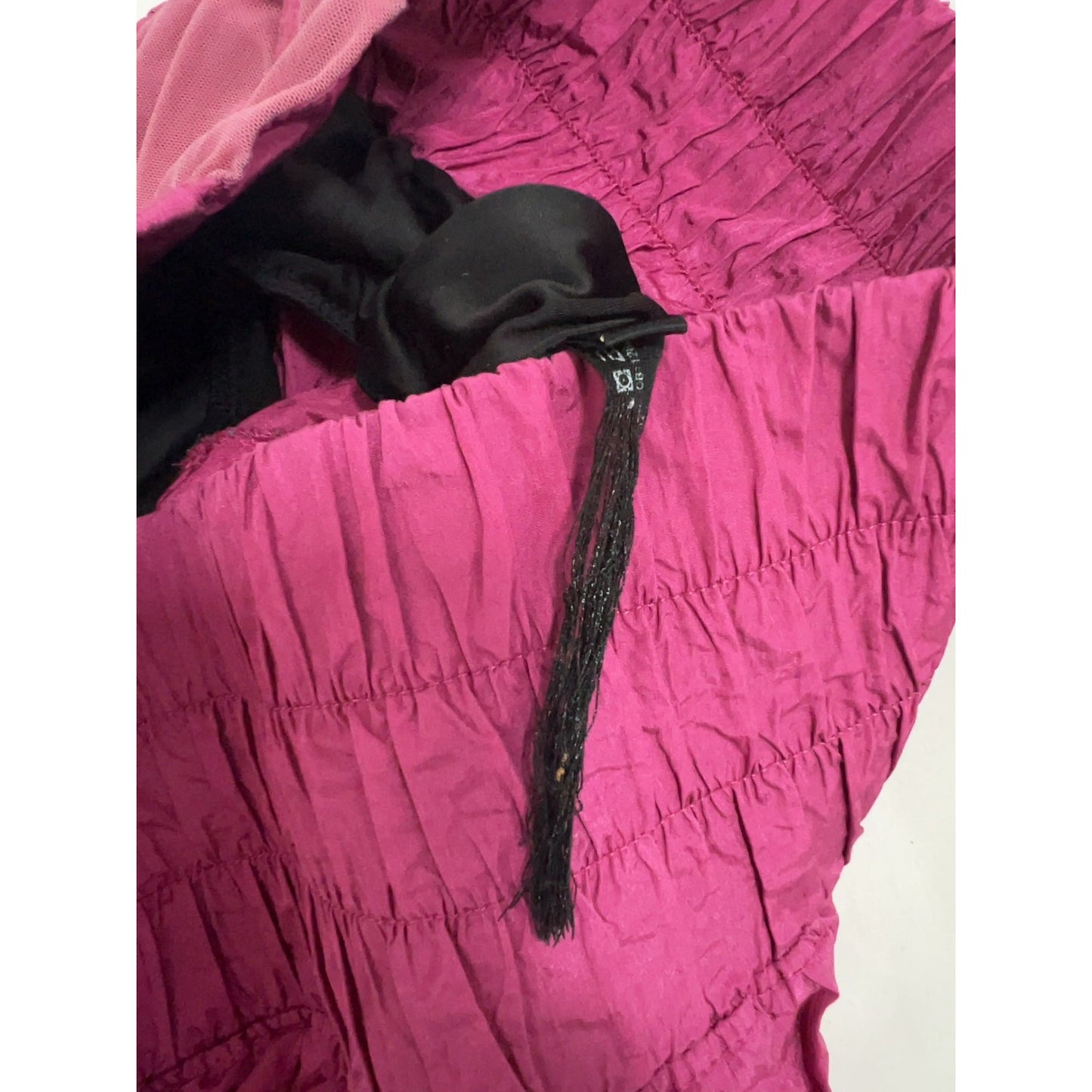 FP Movement The Way Home Magenta Smocked High Rise Running Shorts XL