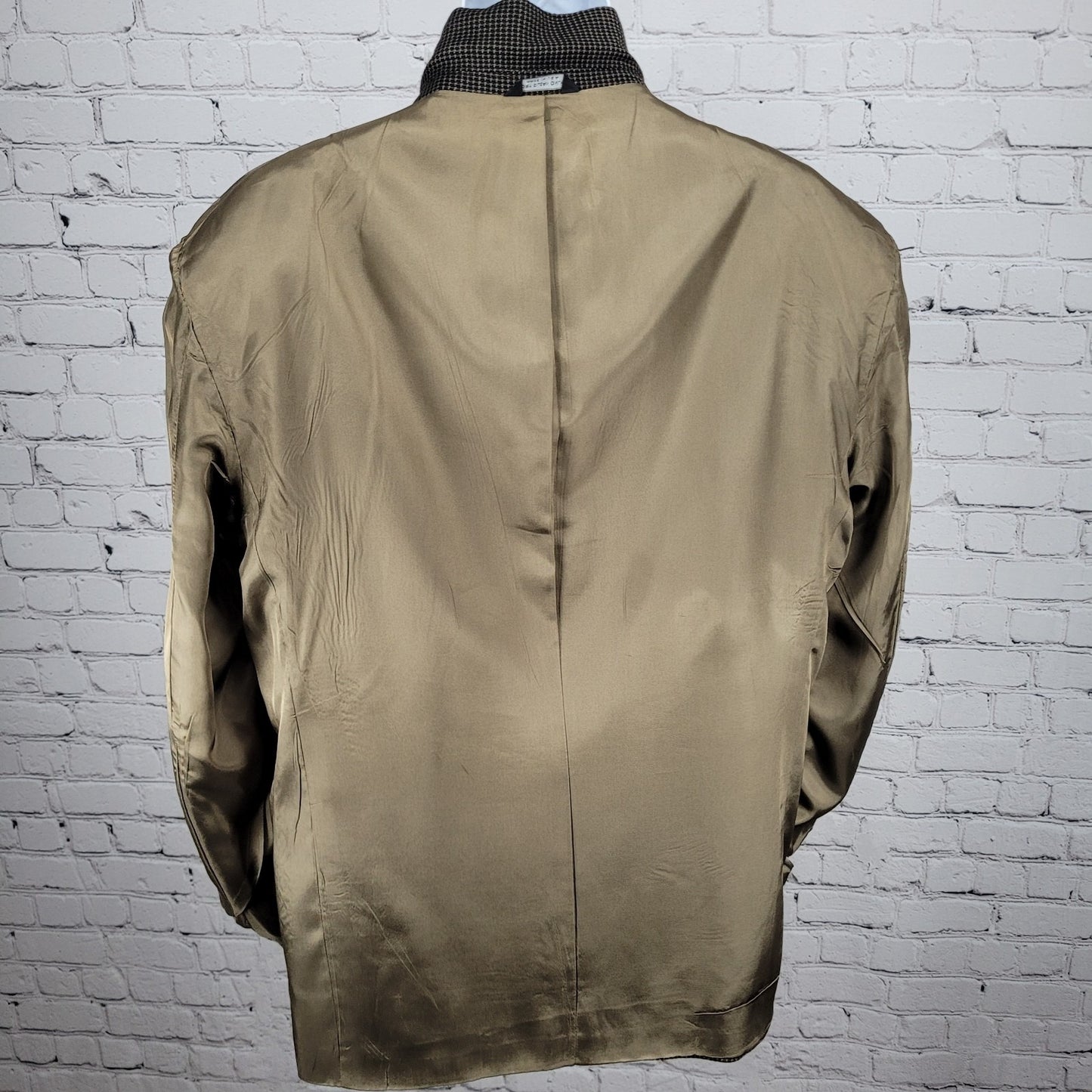 Pierre Balmain Paris Brown 2 Button Ventless Notch Blazer Sport Coat USA 45