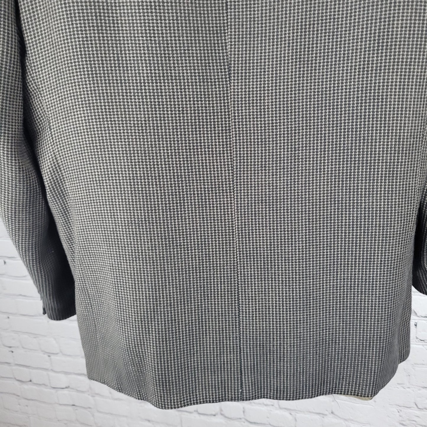 Pierre Balmain Paris Brown 2 Button Ventless Notch Blazer Sport Coat USA 45