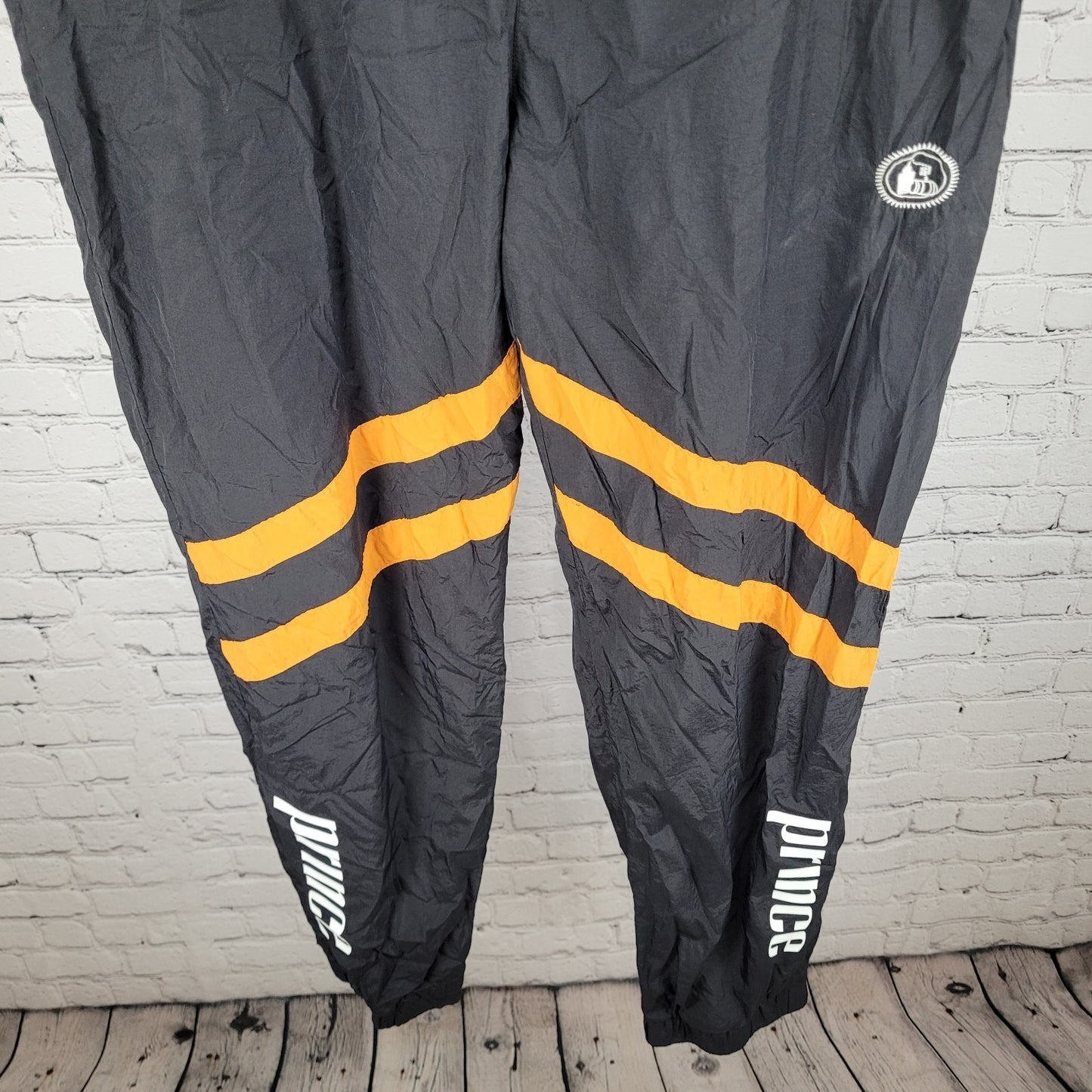 Prince Tito’s Vodka Black Nylon Drawstring Zip Pockets Jogger Pants XXL (38x29)