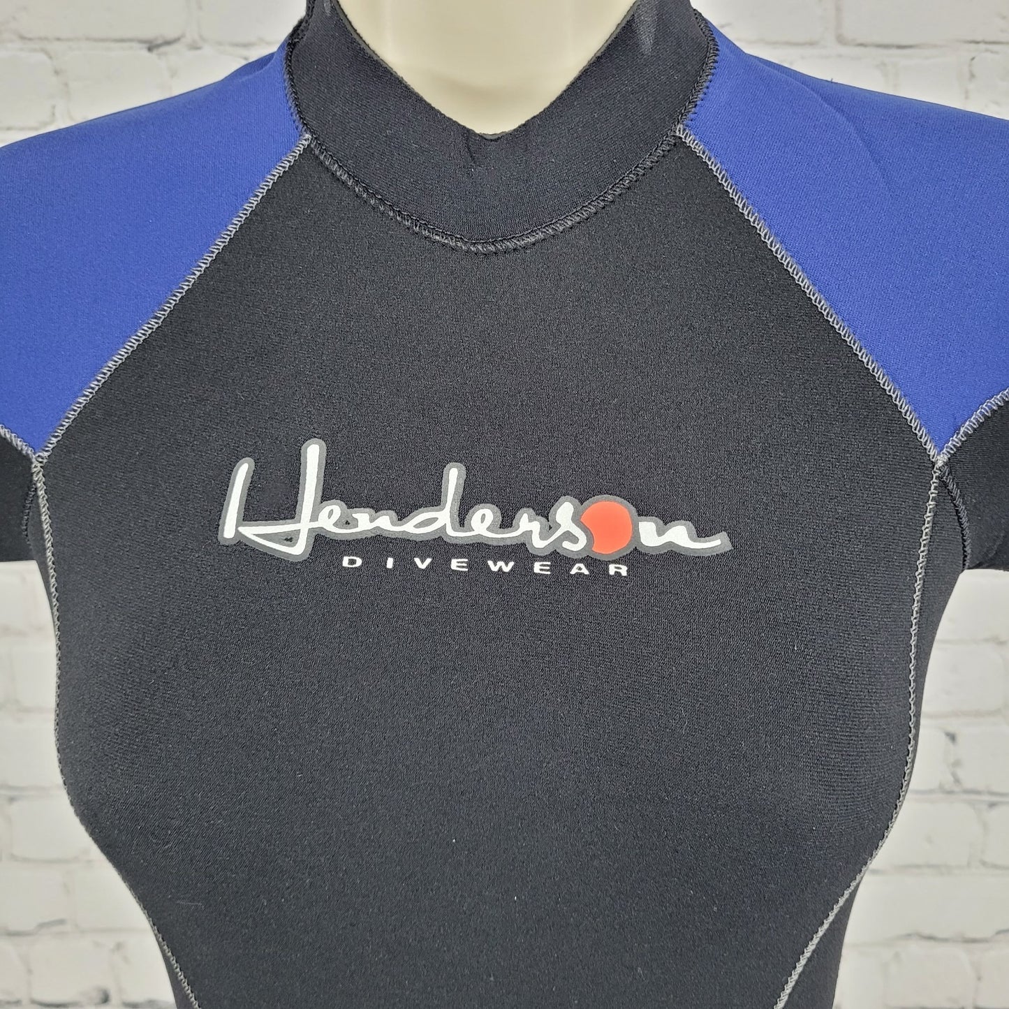 Henderson Divewear Black 3mm Thermoprene Shorty Springsuit A630CB Wetsuit 8