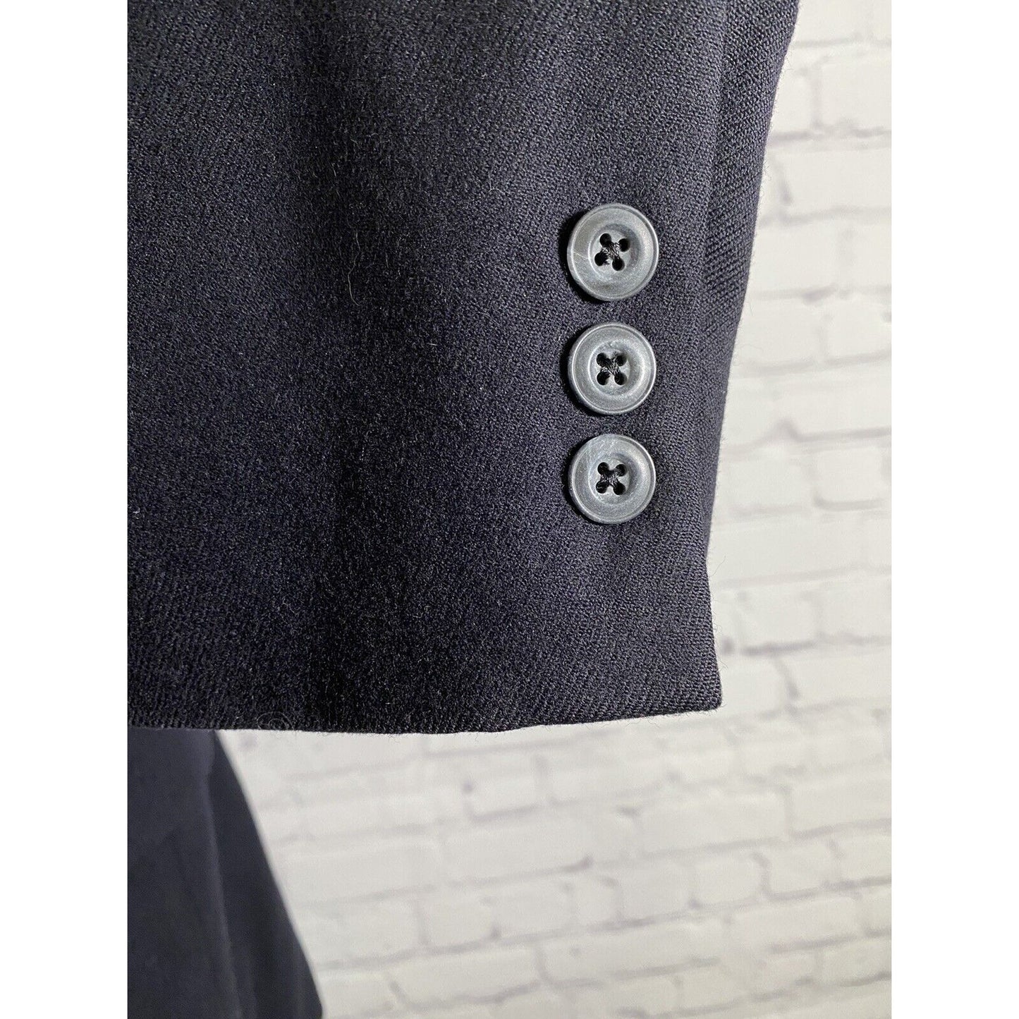 Nino Cerruti Nieman Marcus Two Button Very Dark Blue Blazer Jacket 38R *READ*