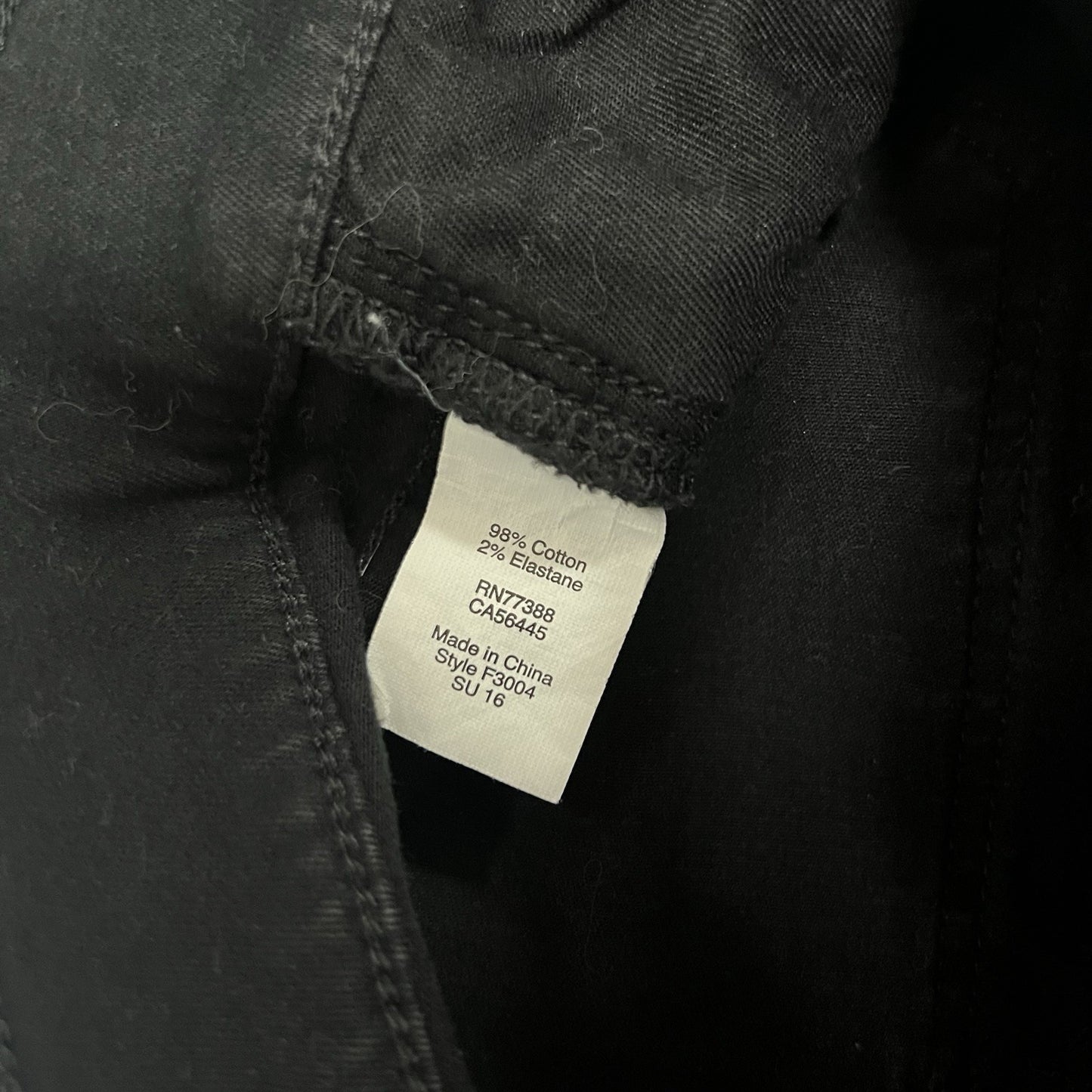 Madewell Black Denim Skinny Skinny Ankle High Riser Stretch Jeans 28 (30x28)