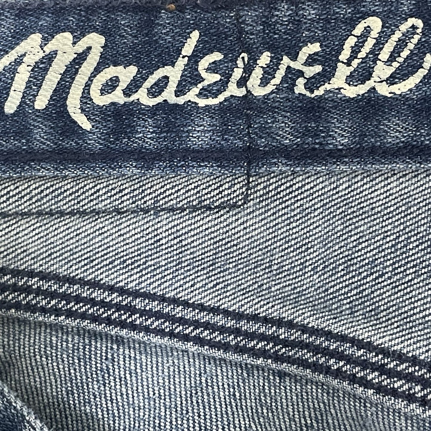 Madewell Blue Denim Skinny Skinny Ankle Low Rise Jeans Size 25 (26x27)