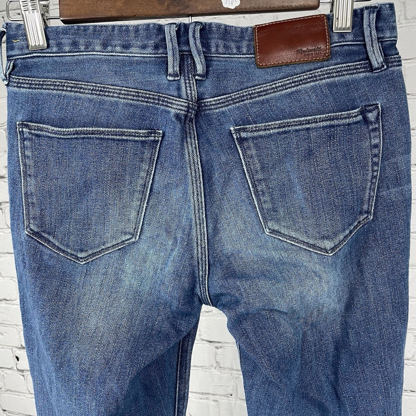 Madewell Blue Denim Skinny Skinny Ankle Low Rise Jeans Size 25 (26x27)