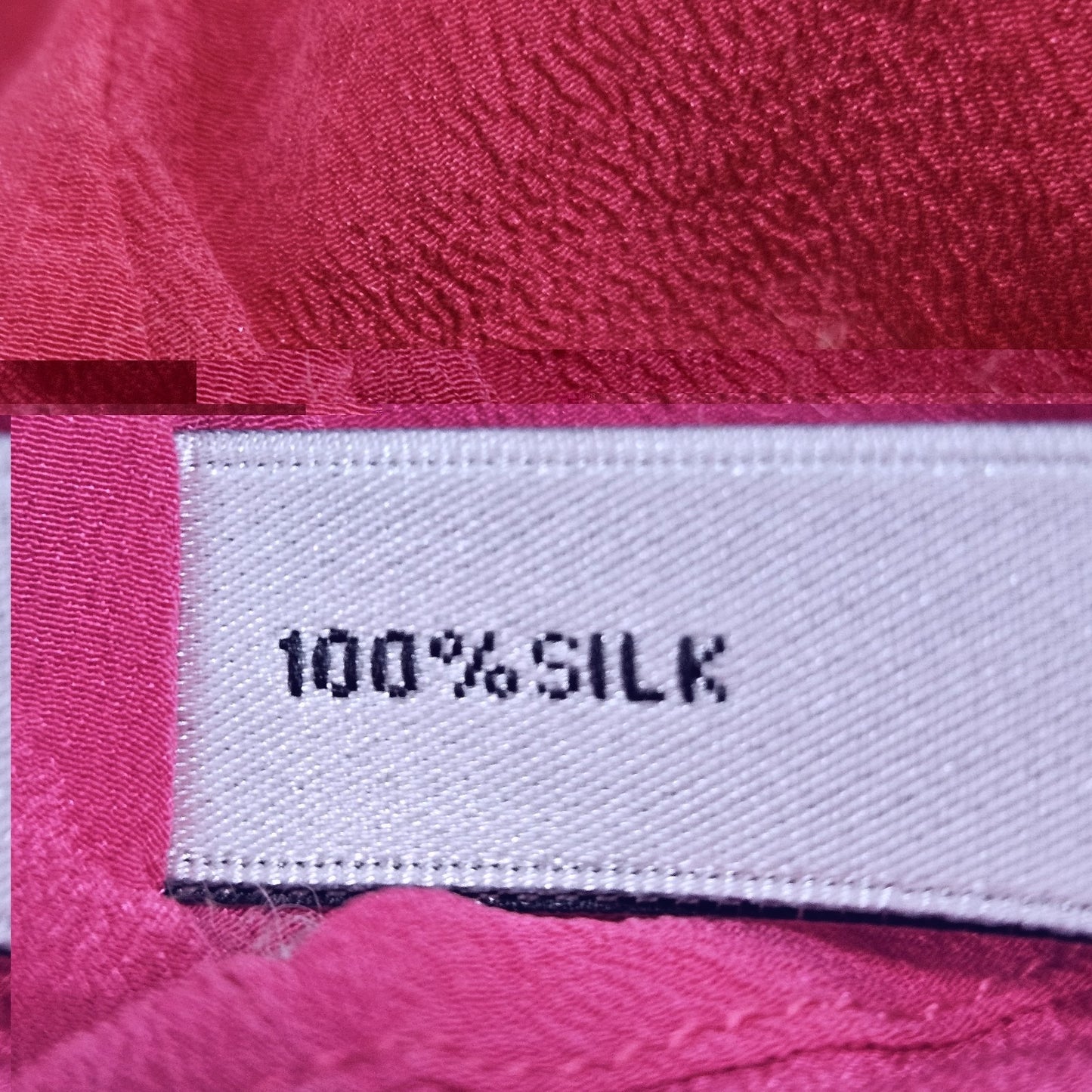 Walter Pink 100% Silk Strappy Crossback Lightweight Silk Lined Mini Dress 4