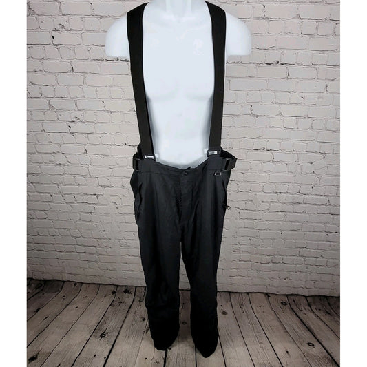 Pacific Trail Black Performance Outwear Ski Bib Overalls Pants Size Large L