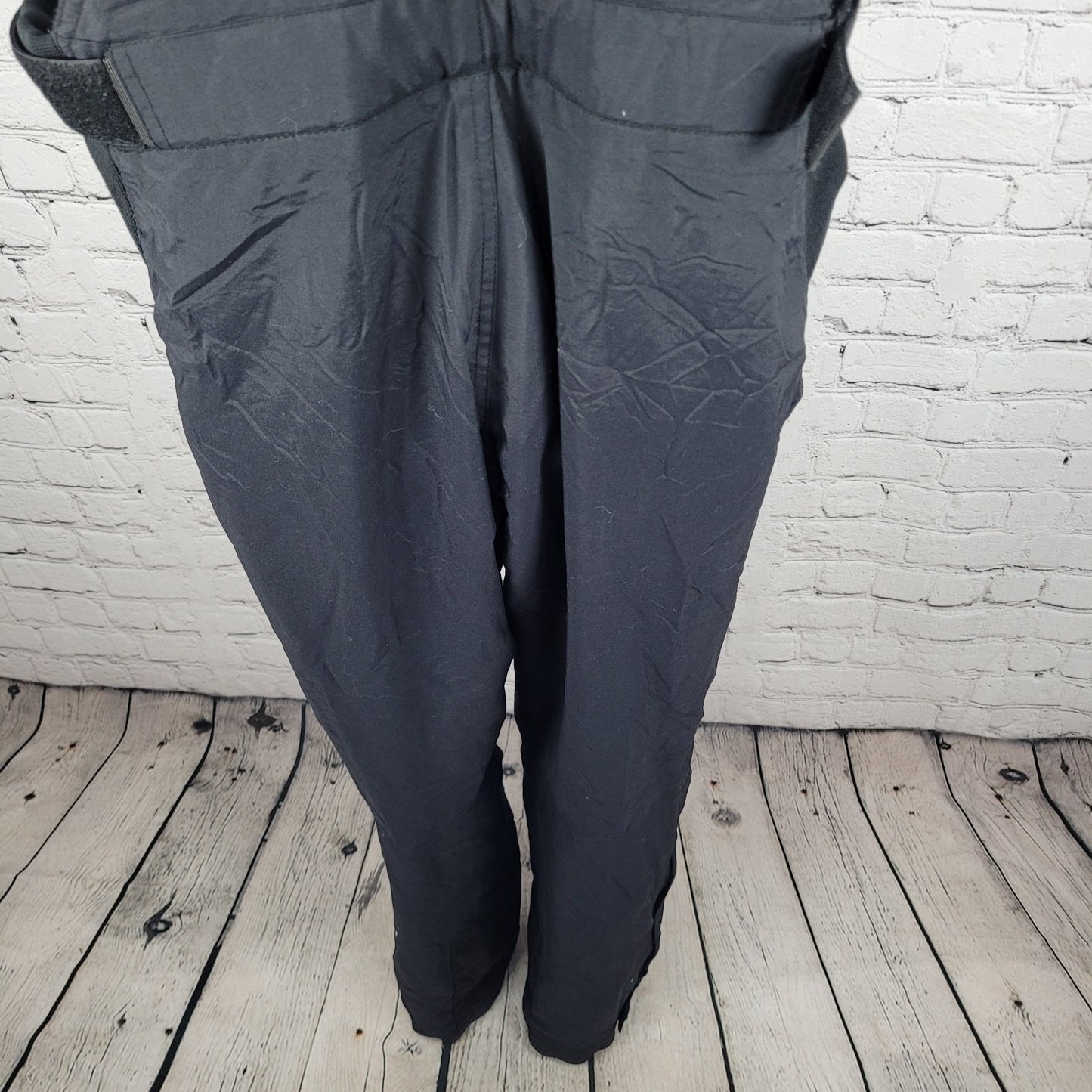 Pacific Trail Black Performance Outwear Ski Bib Overalls Pants Size Large L