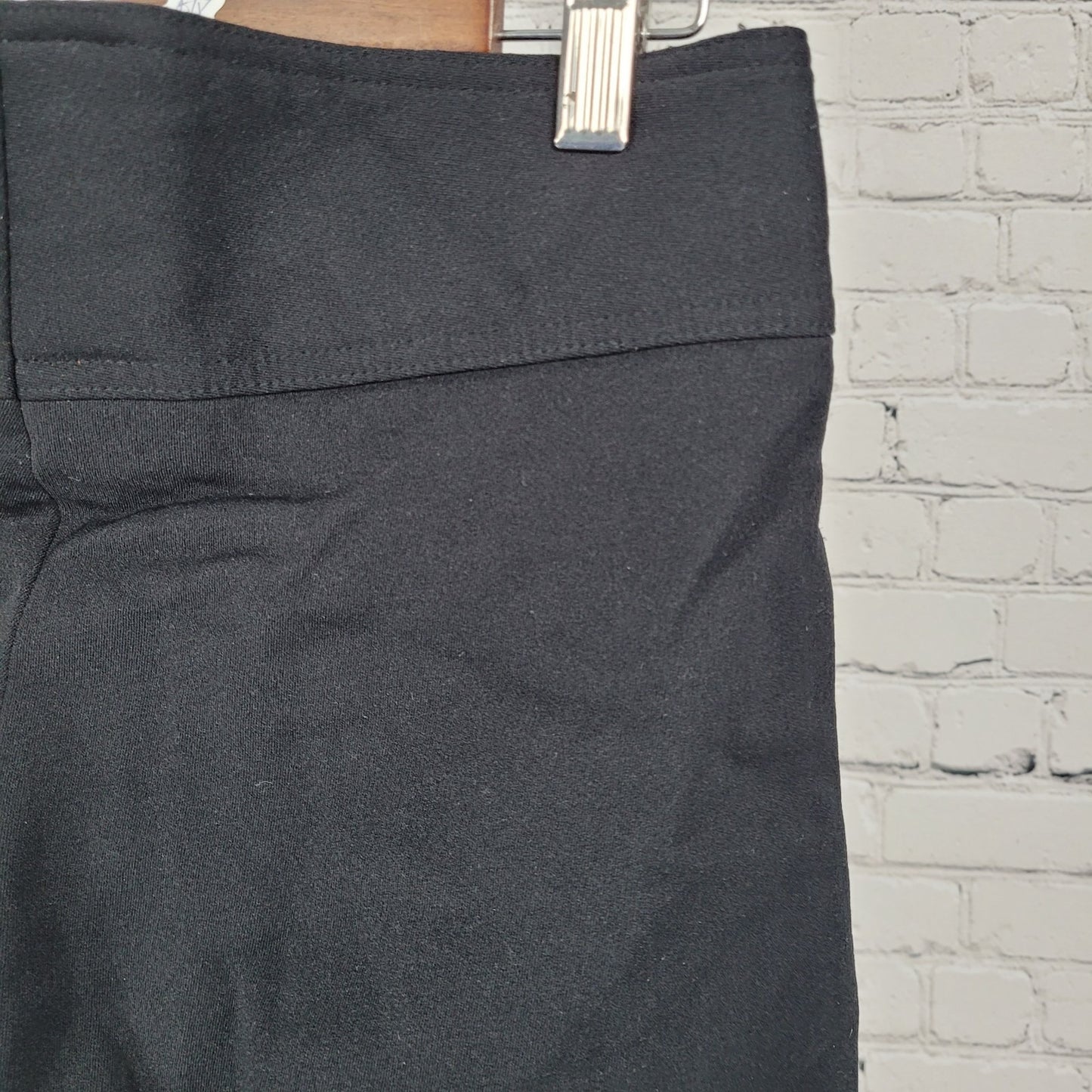 VTG Cobor Schoeller Black Wool Nylon Blend Stirrup Ski Snow Pants 10 (28x23)