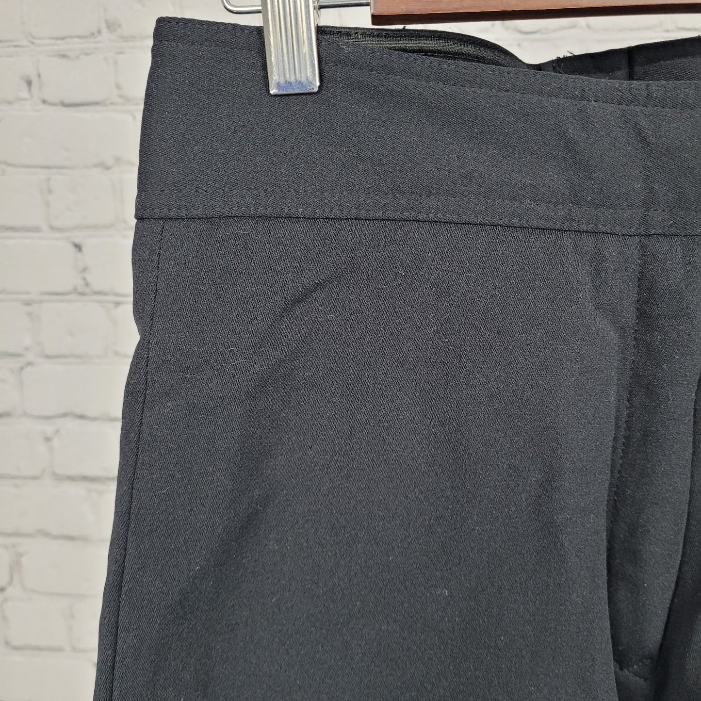 VTG Cobor Schoeller Black Wool Nylon Blend Stirrup Ski Snow Pants 10 (28x23)