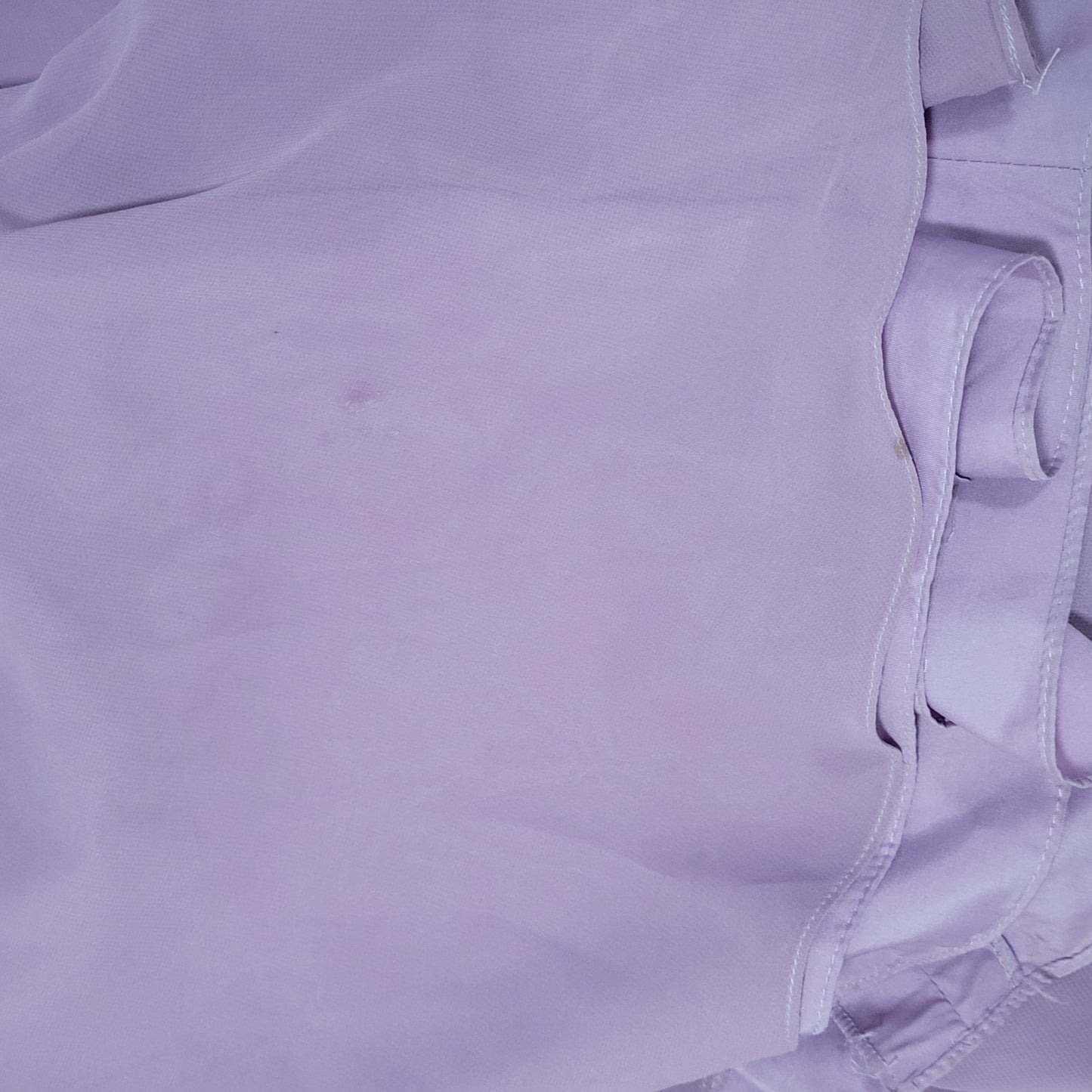 Azazie Purple Chiffon Strappy Pleated Lined A-Line Bridesmaid Dress Custom Size