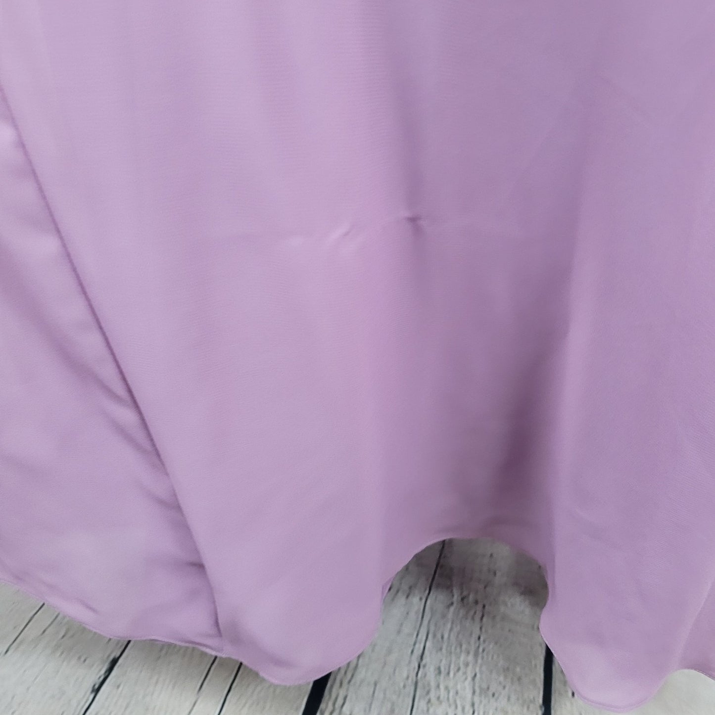 Azazie Purple Chiffon Strappy Pleated Lined A-Line Bridesmaid Dress Custom Size