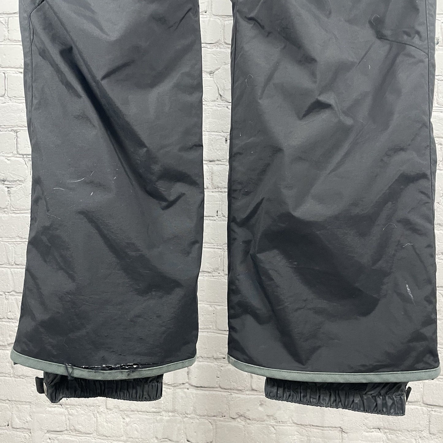 Columbia Black Omni Tech Adjustable Waist Snow Ski Pants Size Large L (36x33)