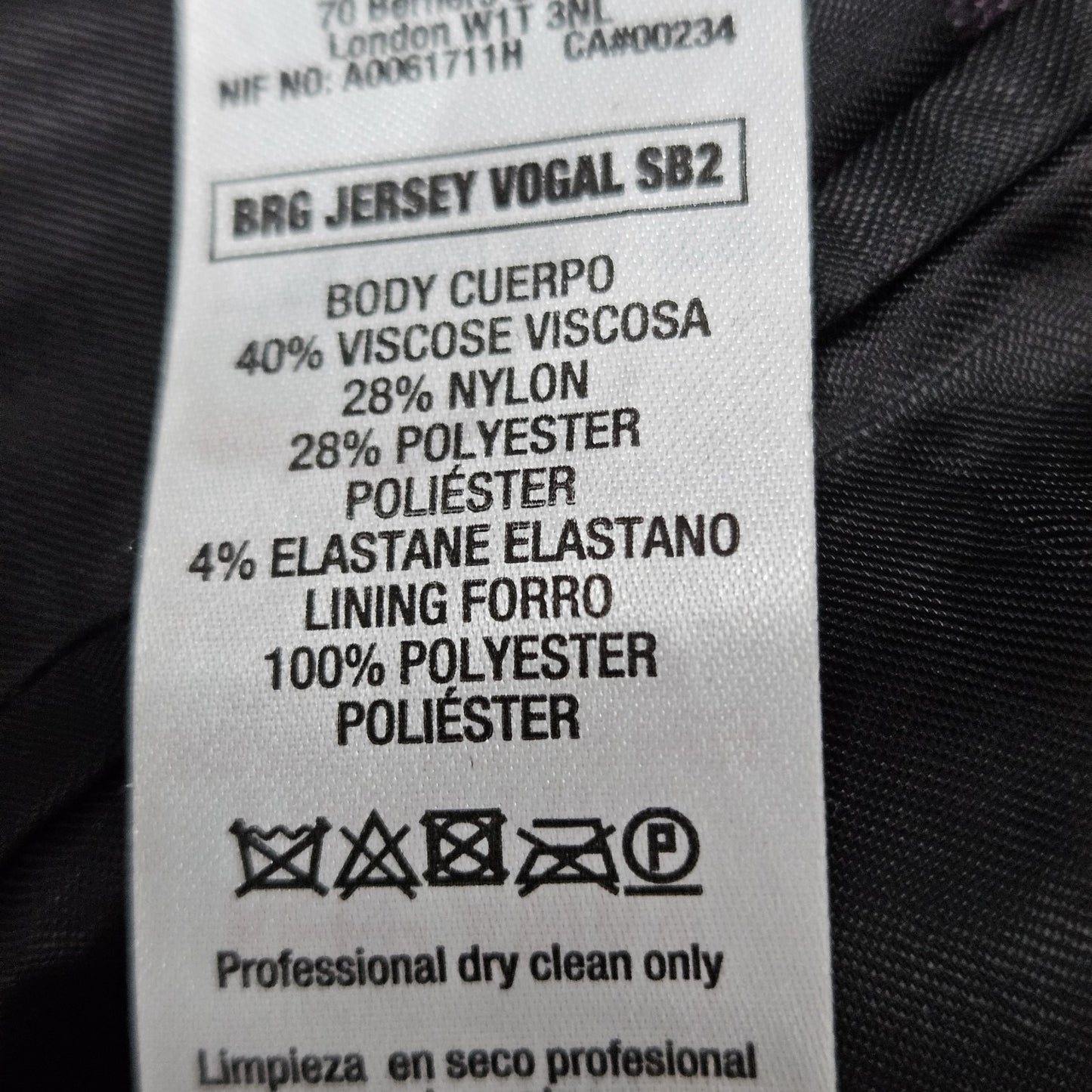 Topman Purple 2 Button Single Vented Notch Stretch Casual Blazer Sport Coat 44