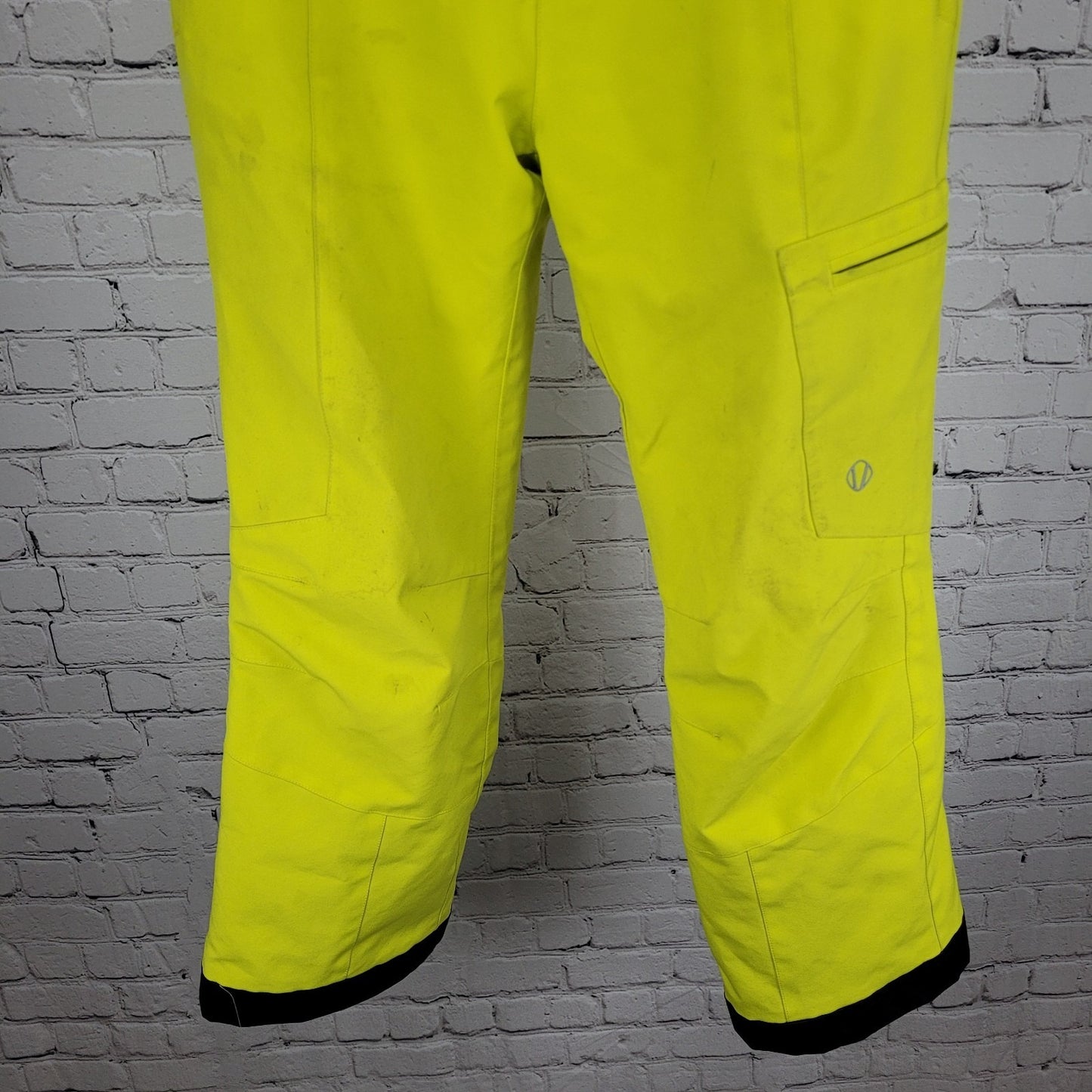 Sunice Yellow Insulated Heat-MX Adjustable Waist Zip Pockets Snow Pants Kids 10