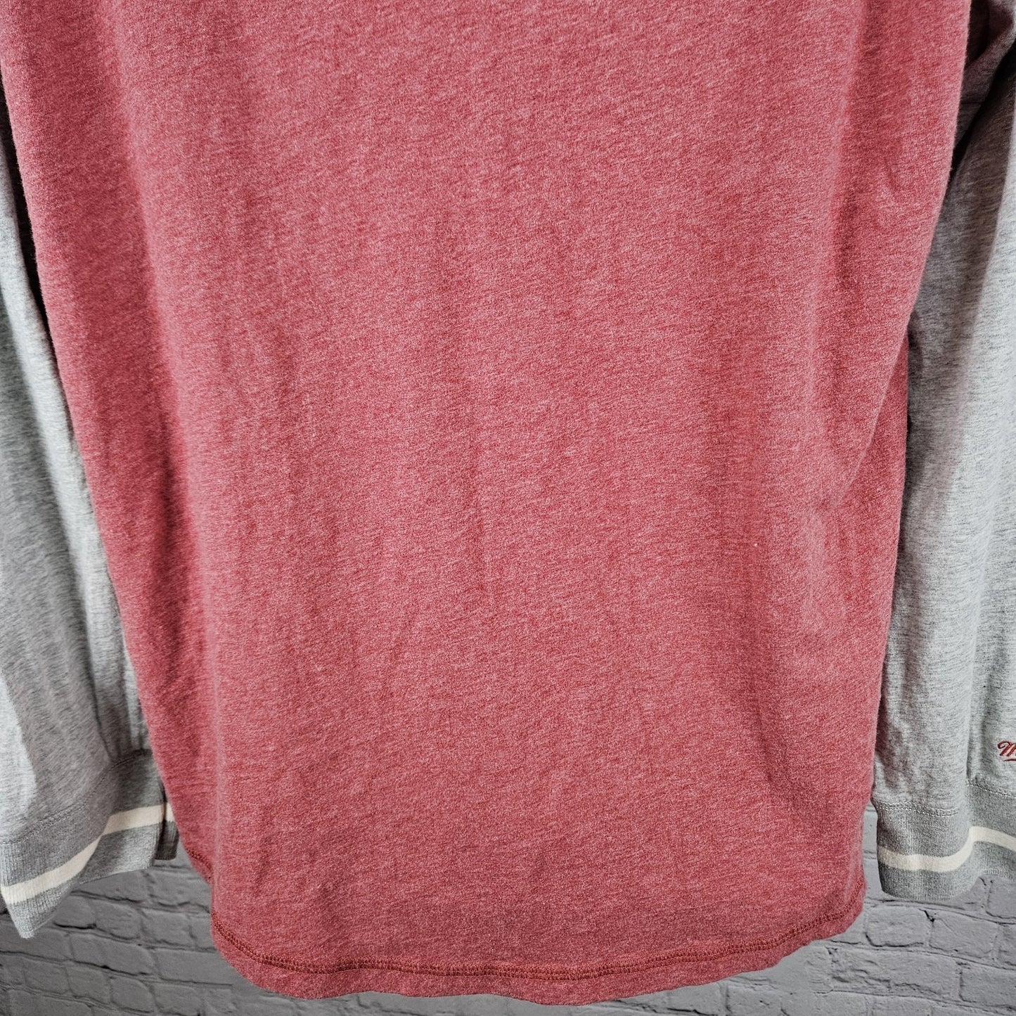 Houston Rockets NBA Mitchell & Ness Red Grey Pullover Lightweight Hoodie Top XL