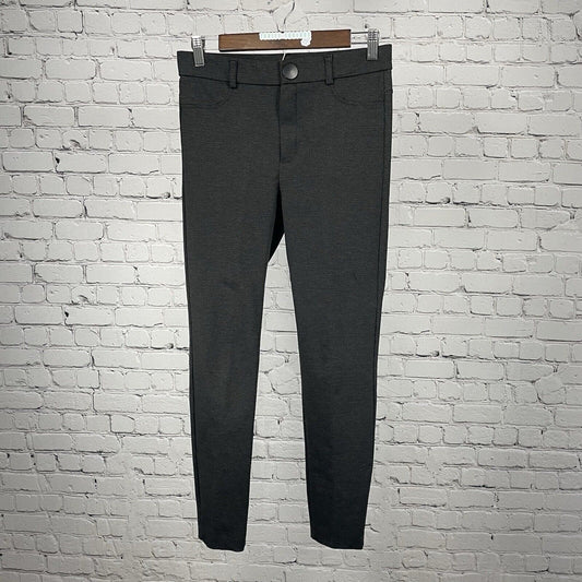 Zara Black Trafaluc Legging Collection Checkered Slim Hi-Rise Pants Medium