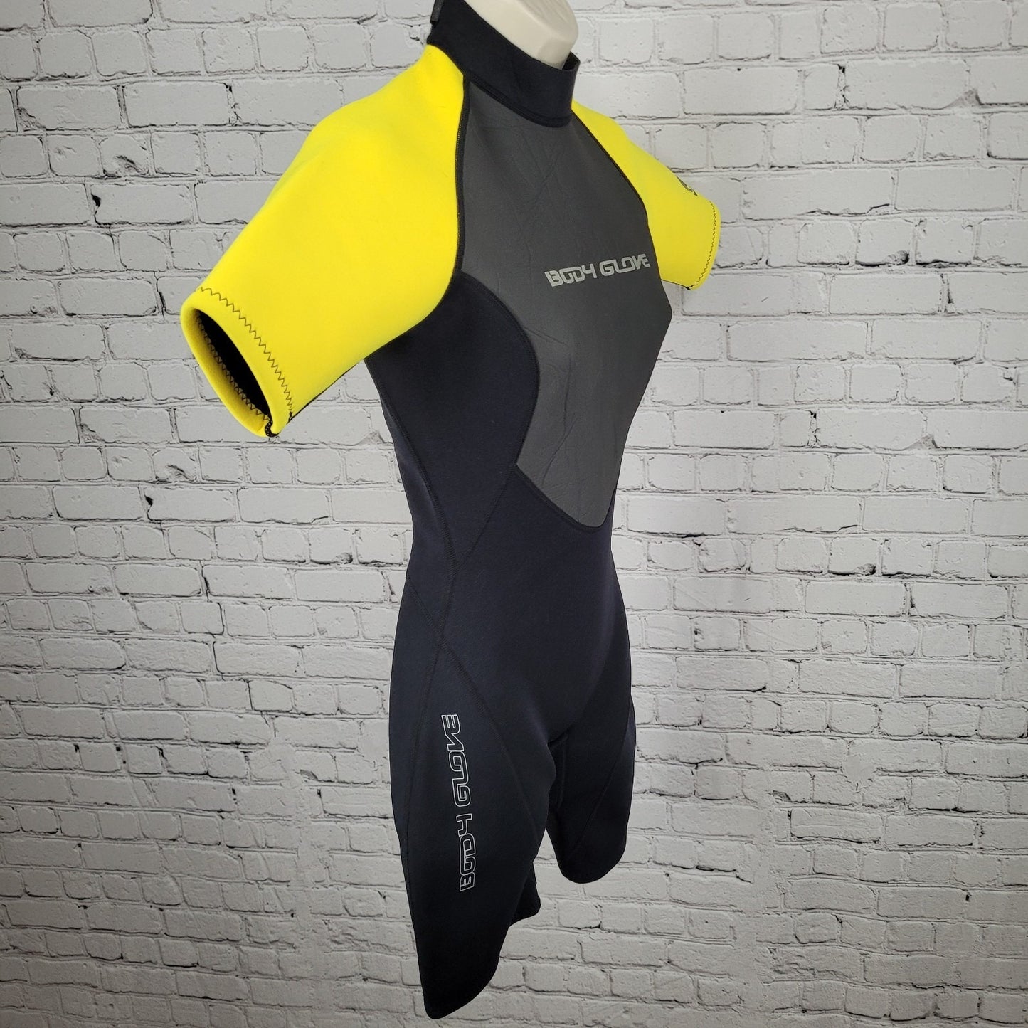 Body Glove Pro 2 2:1 mm Black Short Sleeve Shorty Springsuit Wetsuit Size 7/8
