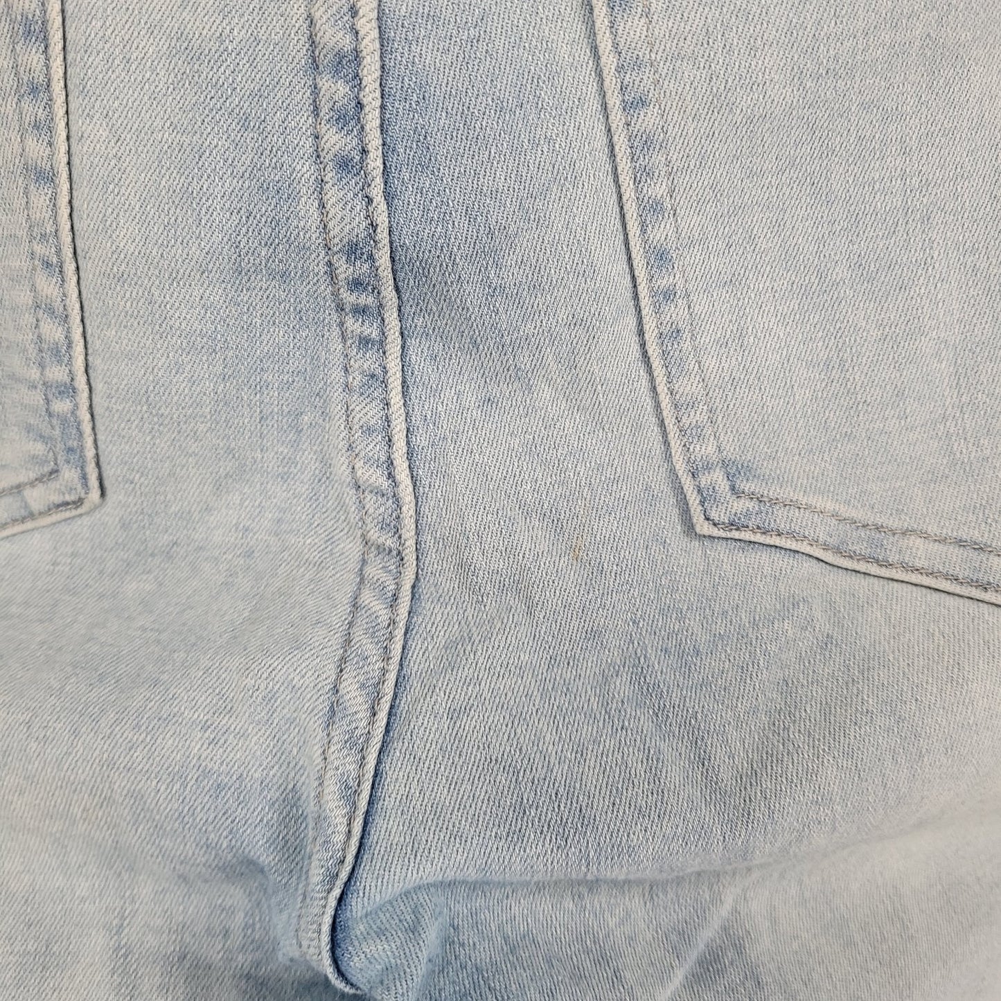 Pistola Blue Distressed Ripped Denim Mid Rise Skinny Ankle Jeans 29 (31x26.5)