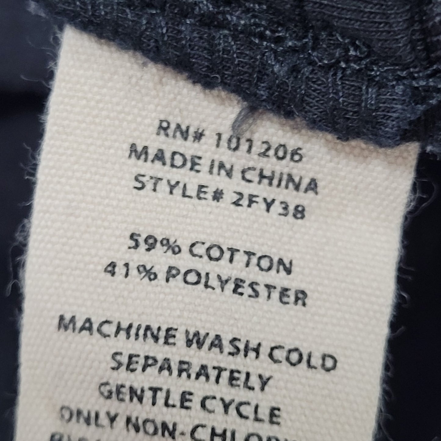 Soft Surroundings Grey Black High Rise Wide Leg Baggy Jeans Size 10 (30x30)