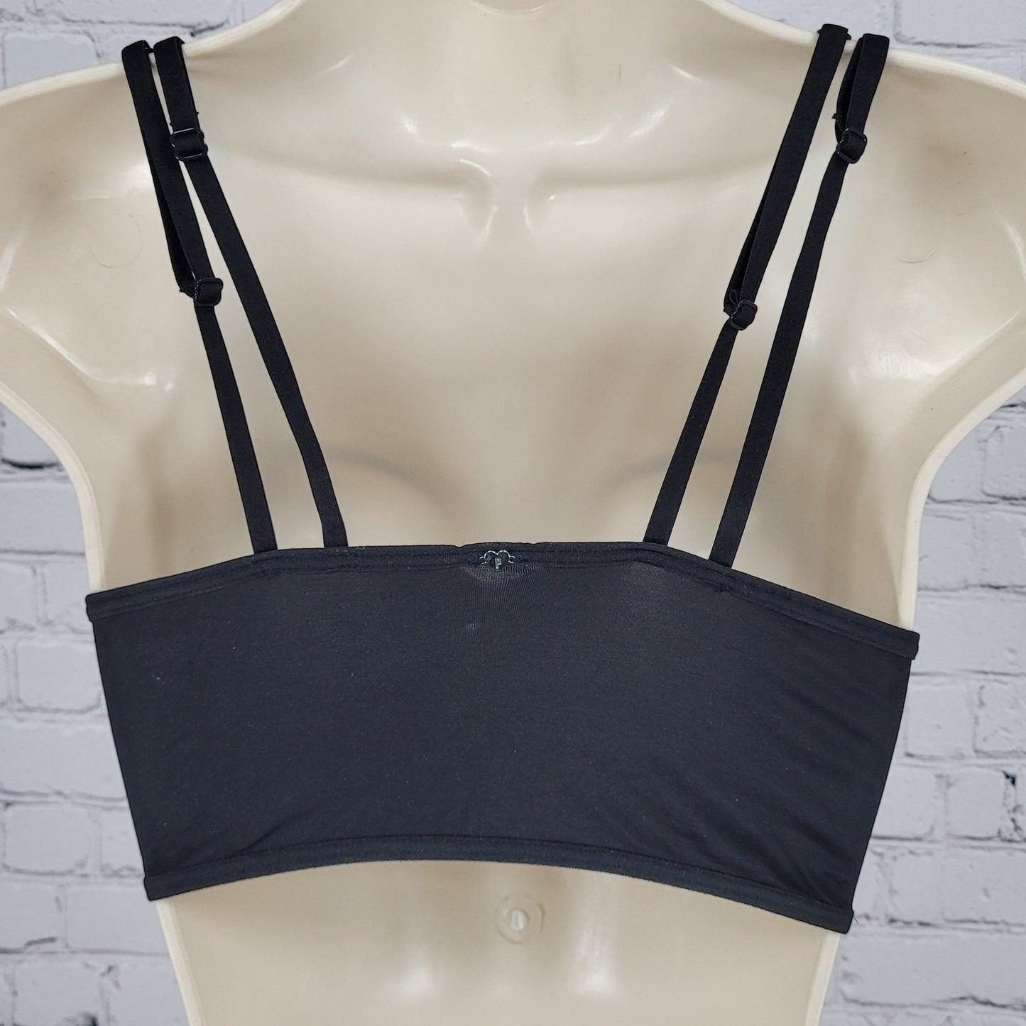 PINK Victoria's Secret Black Underwire Push Up Pullover Bralette Bra Size Small