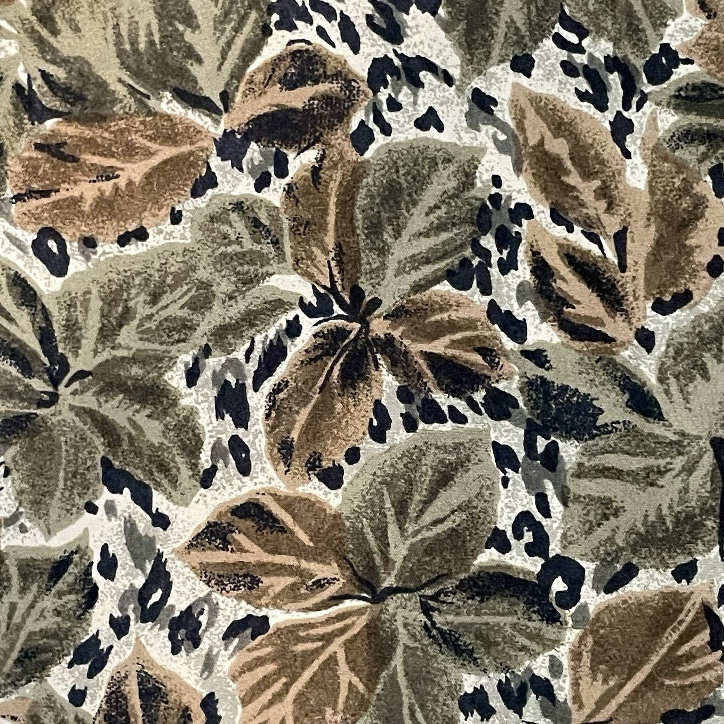 VTG Anna & Frank Floral Silk Elastic Waist Buttoned Unlined Midi Skirt Small S