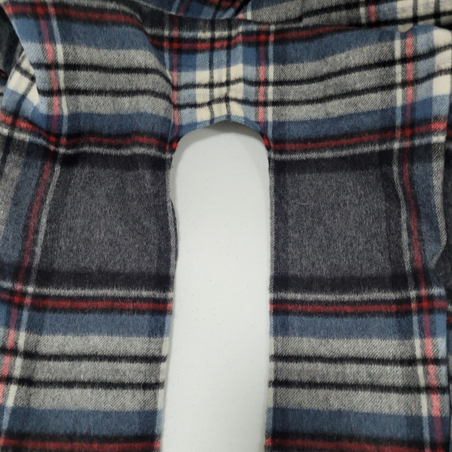 Highland Tweeds Multicolor 100% Lambswool Plaid Fringe Blanket Wrap Scotland