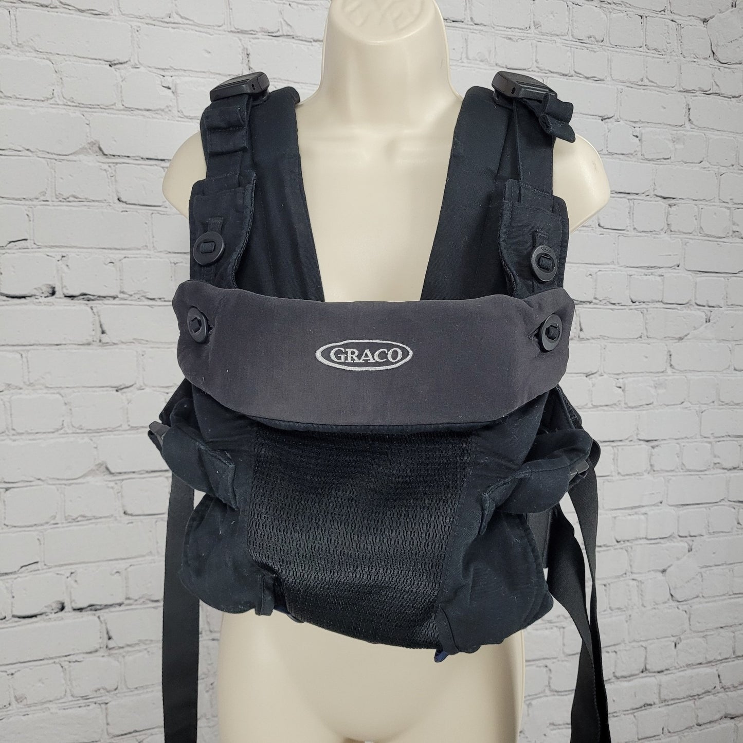 Graco Black Cradle Me 4 In 1 Multiple Positions Infant Baby Child Carrier 8-35lb