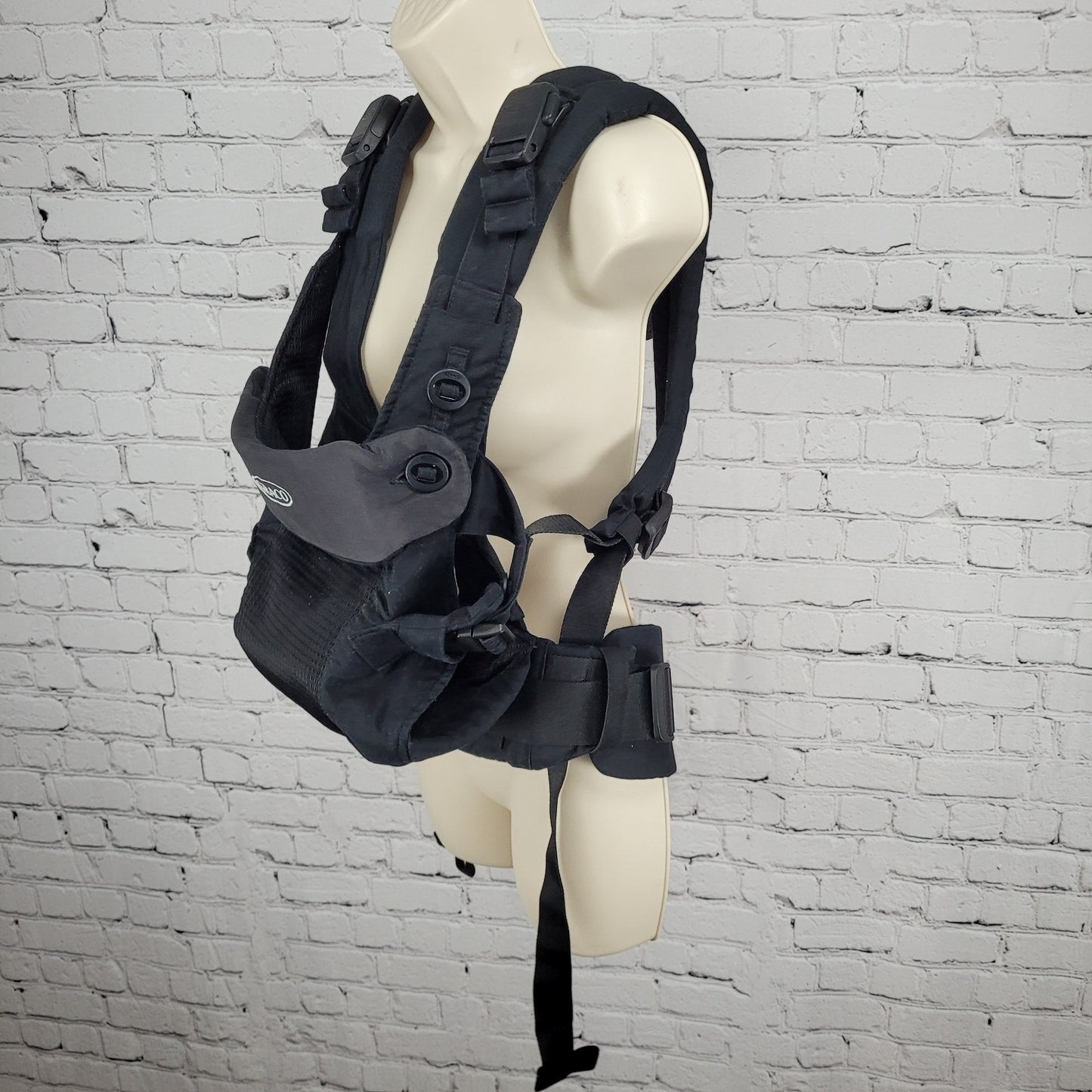 Graco Black Cradle Me 4 In 1 Multiple Positions Infant Baby Child Carrier 8-35lb