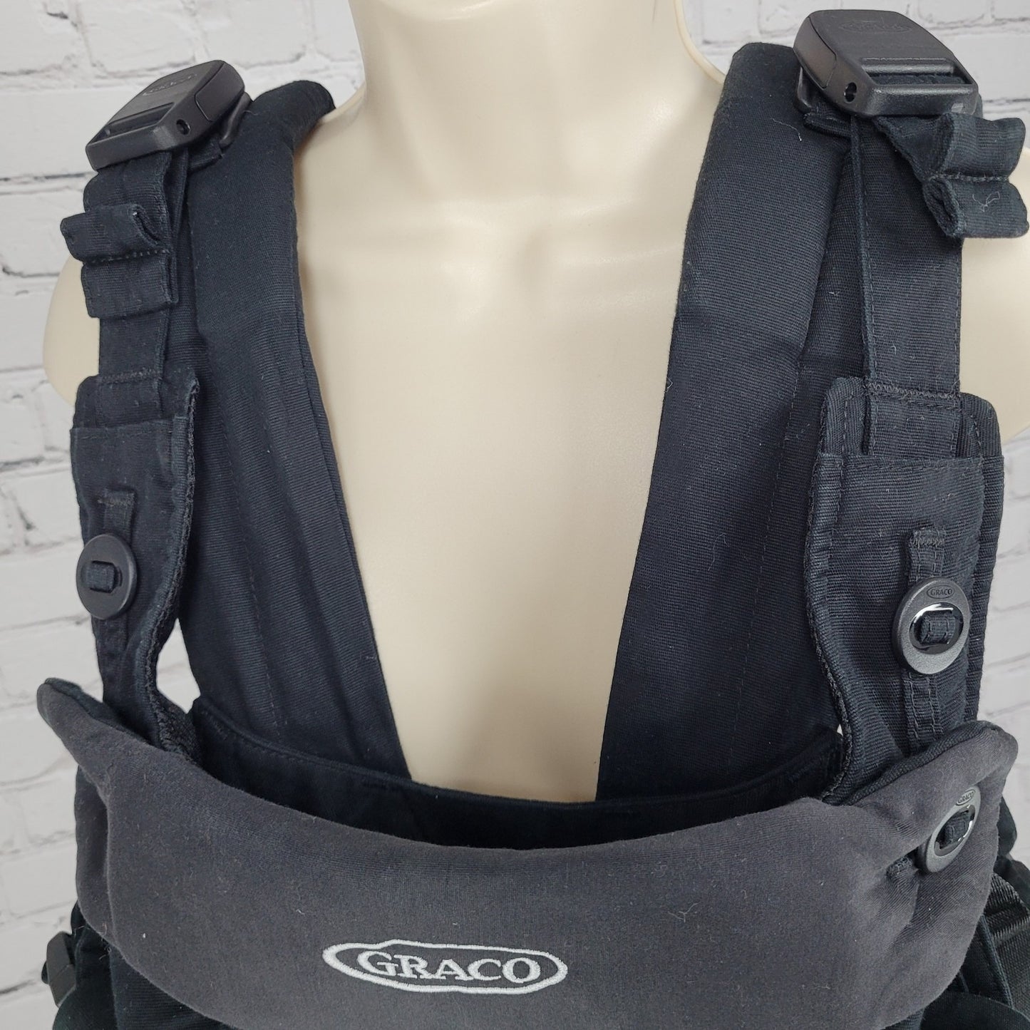 Graco Black Cradle Me 4 In 1 Multiple Positions Infant Baby Child Carrier 8-35lb