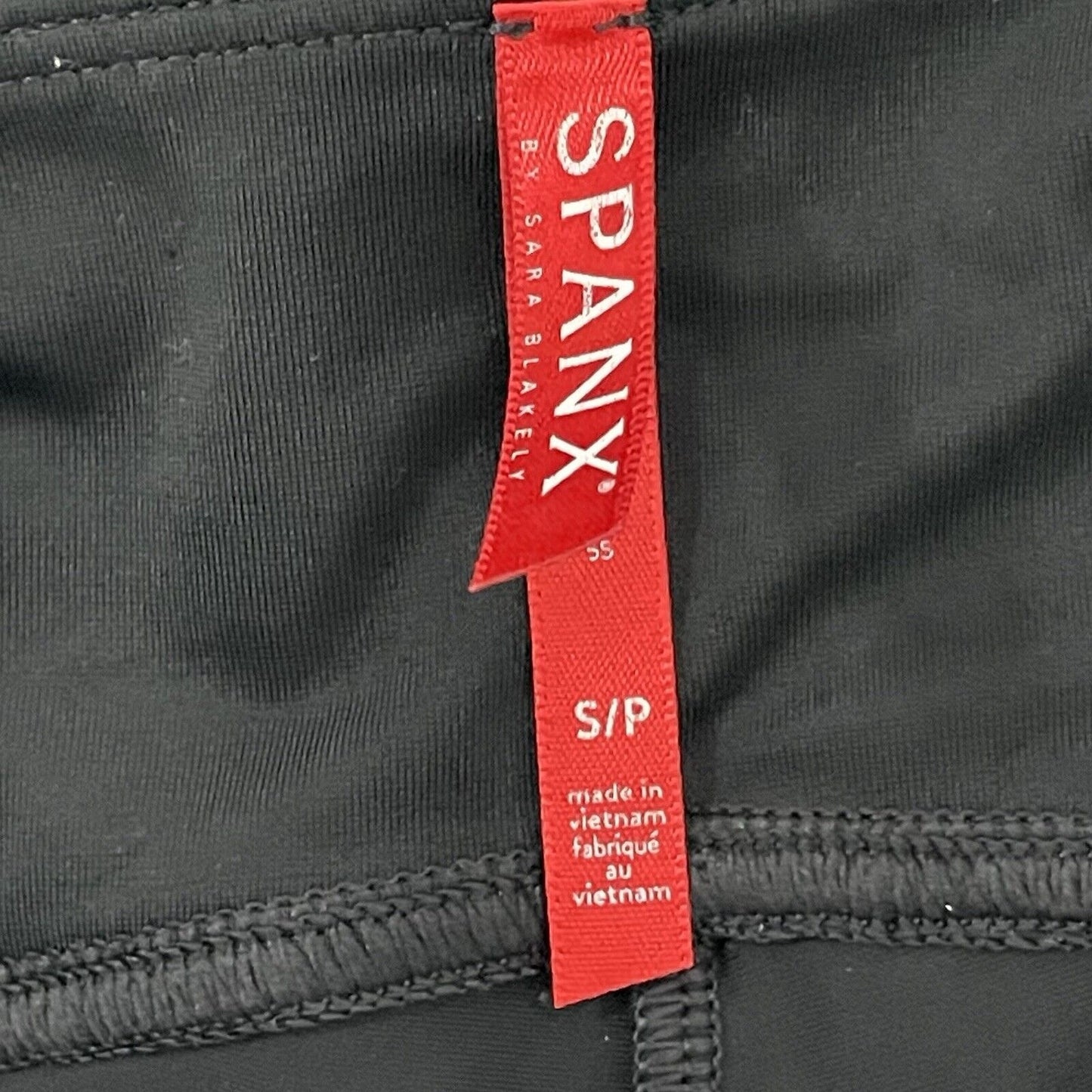 Spanx Black Camo Stretch Leggings Athleisure Yoga Workout Size Small S