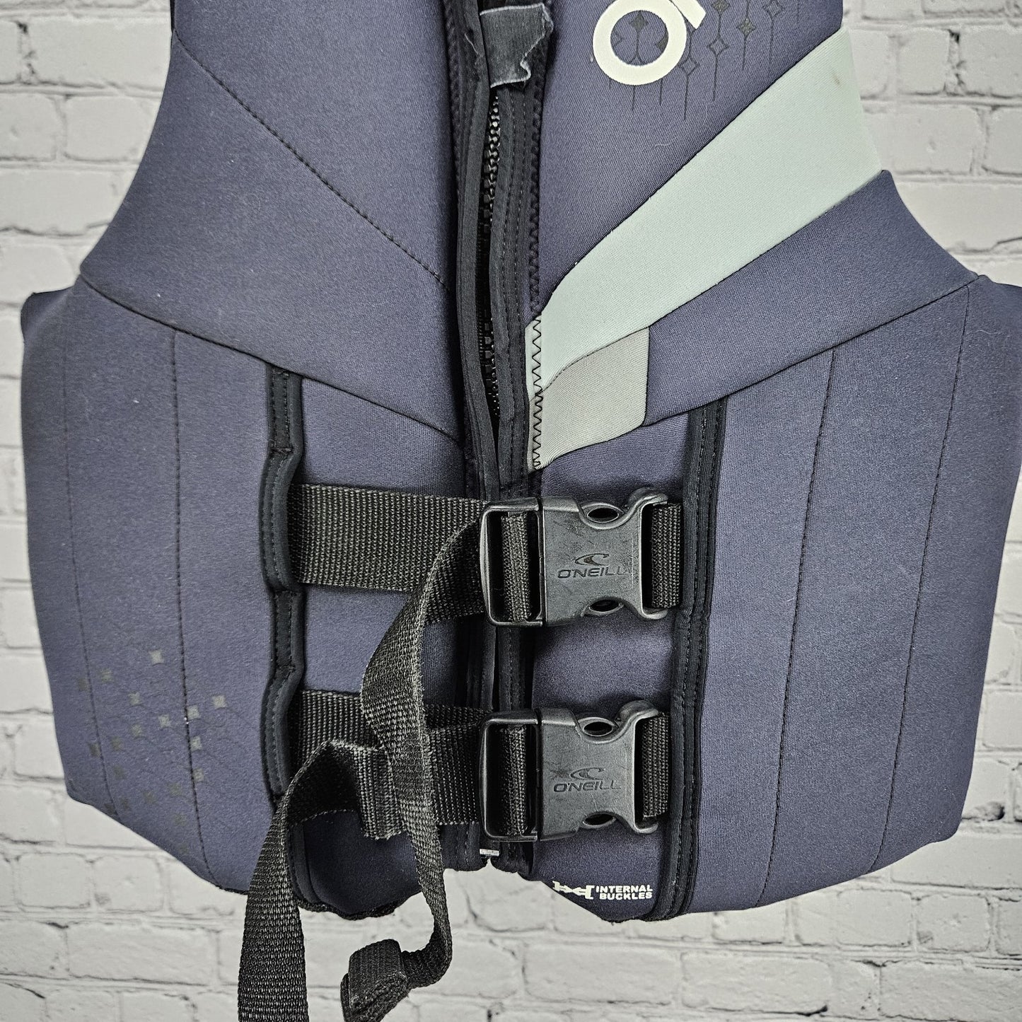 O'Neill Blue Reactor Vest USCG Life Jacket Ski Wakeboard Youth Large/Adult XXS