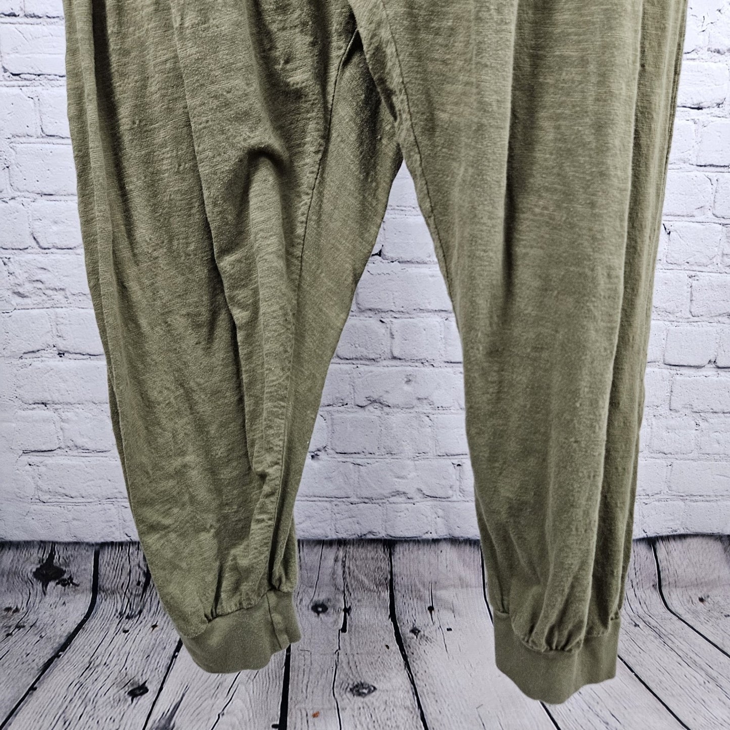 Natural Life Green 100% Cotton Long Sleeve Relaxed Casual 1 Piece Jumper Large L