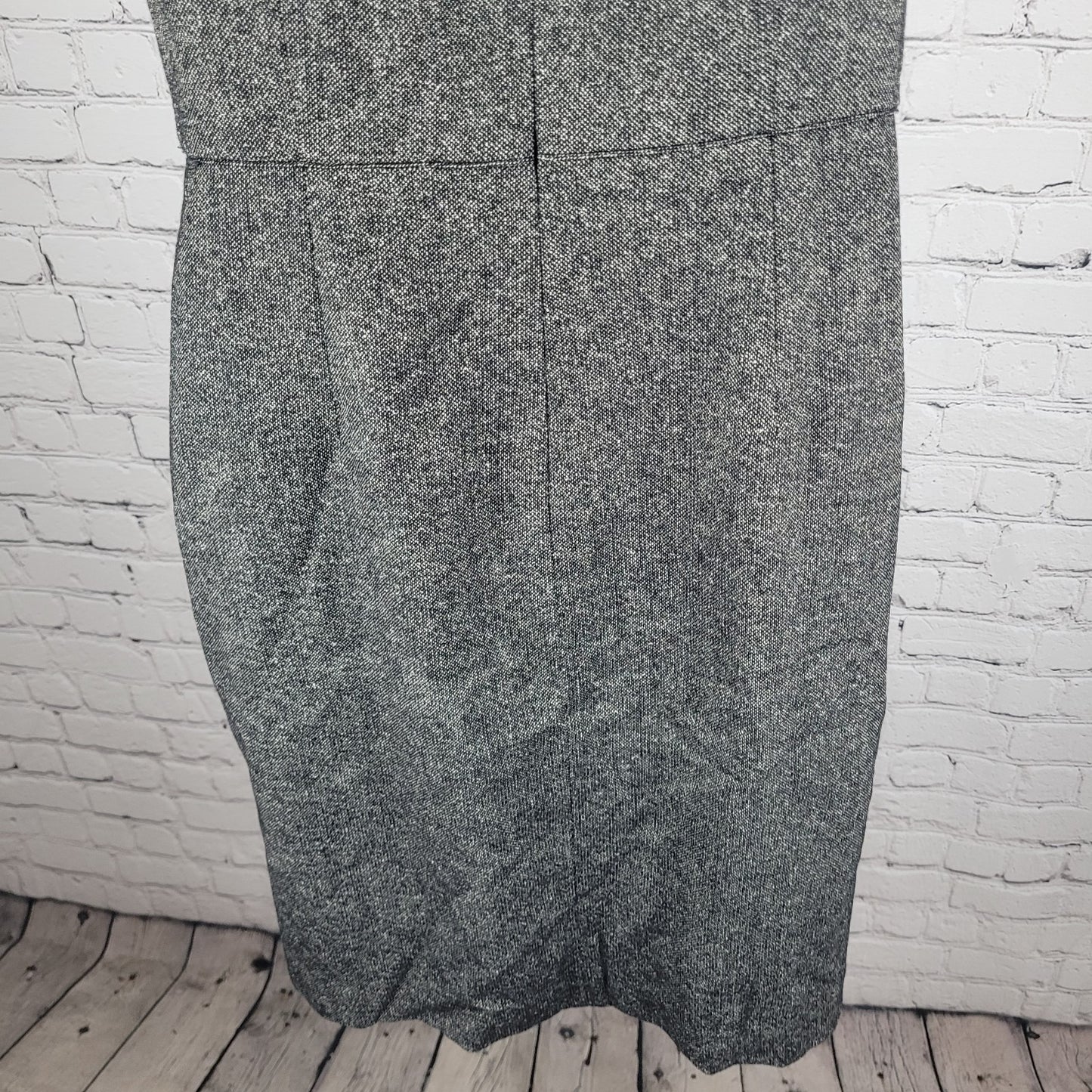 Ann Taylor Black Wool Silk Blend Sleeveless Lined Sheath Dress Petite Size 6P