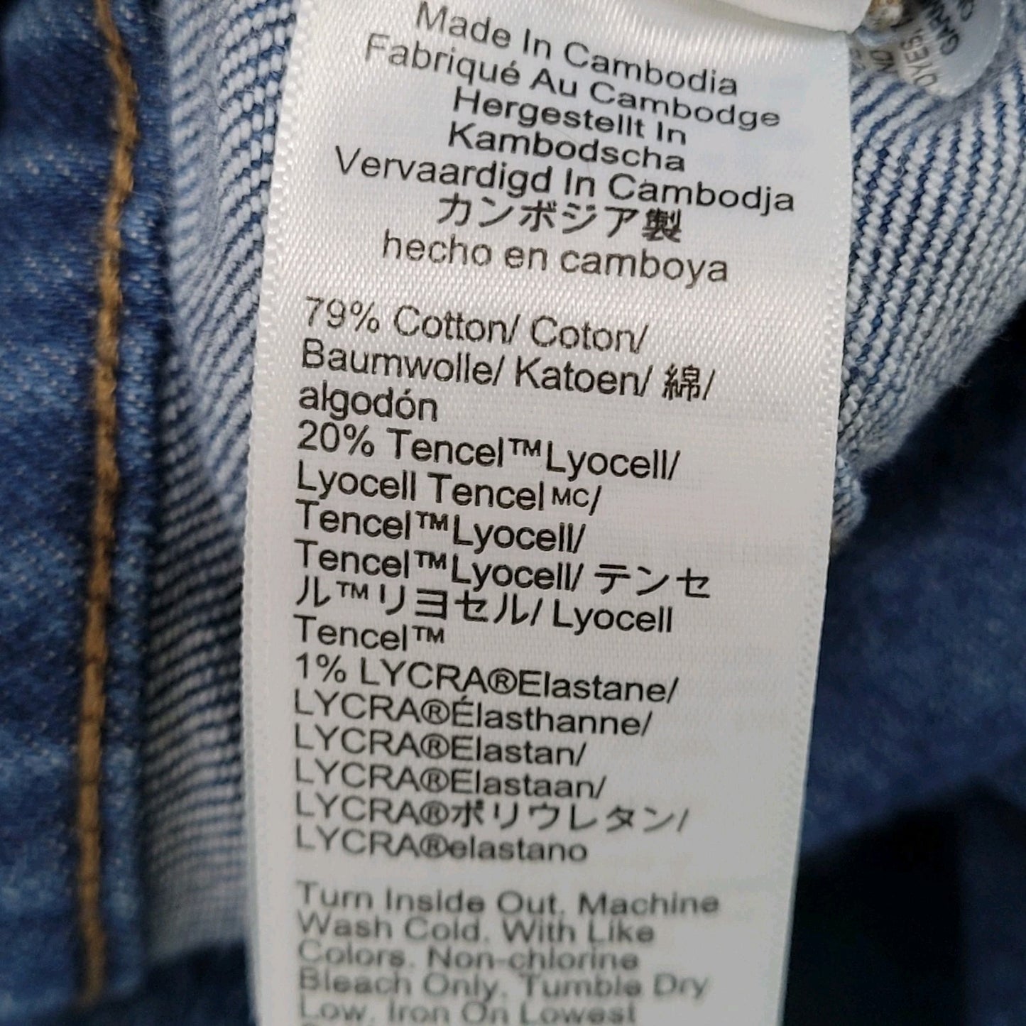 J.CREW Blue Denim Essential Straight High Rise Medium Wash Jeans Size 30 (30x26)