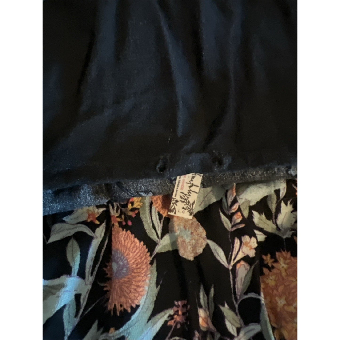 Intimately Free People Multicolor Floral Lightweight Backless Maxi Dress Large L