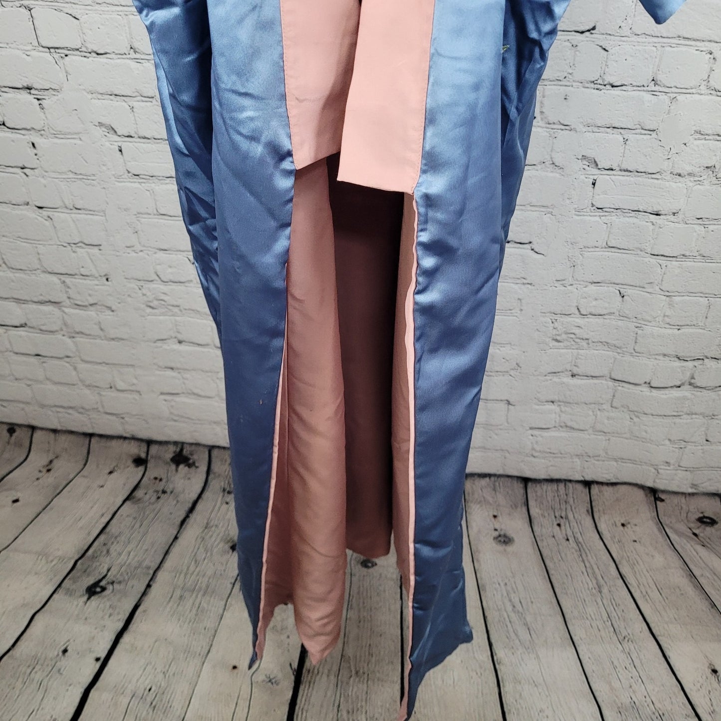 Warner Bros Productions The Last Samurai Blue Cherry Blossom Kimono Robe USA O/S