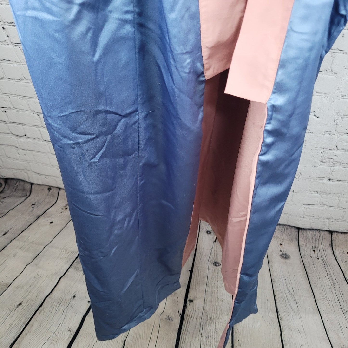 Warner Bros Productions The Last Samurai Blue Cherry Blossom Kimono Robe USA O/S