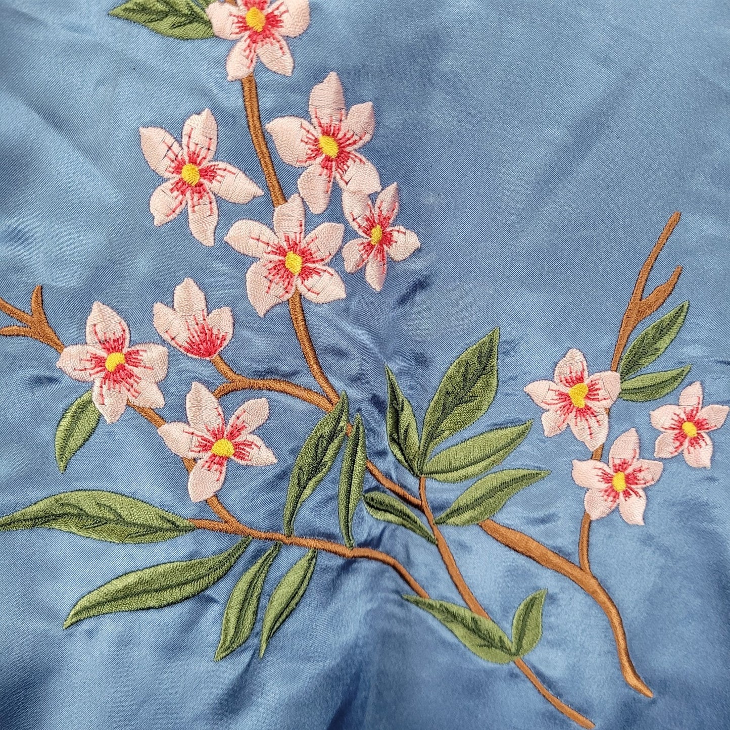 Warner Bros Productions The Last Samurai Blue Cherry Blossom Kimono Robe USA O/S