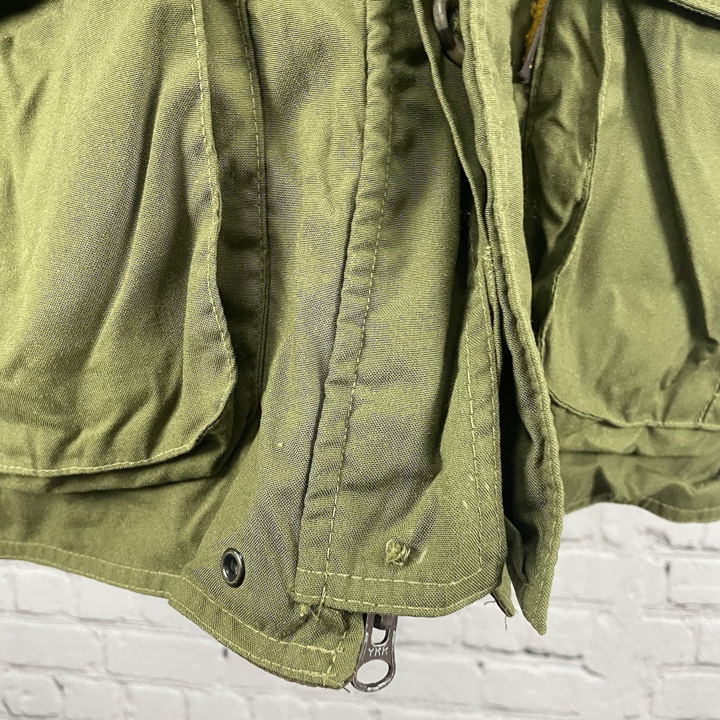 VTG Remington Green Outdoor Insulated Gore Tex Lined Coat USA Made Size Large L