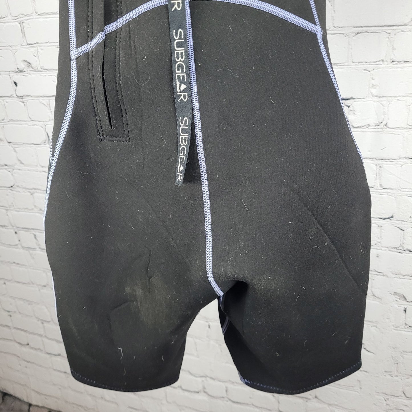 Subgear Black Purple Element Short Sleeve Shorty Springsuit Wetsuit Medium M