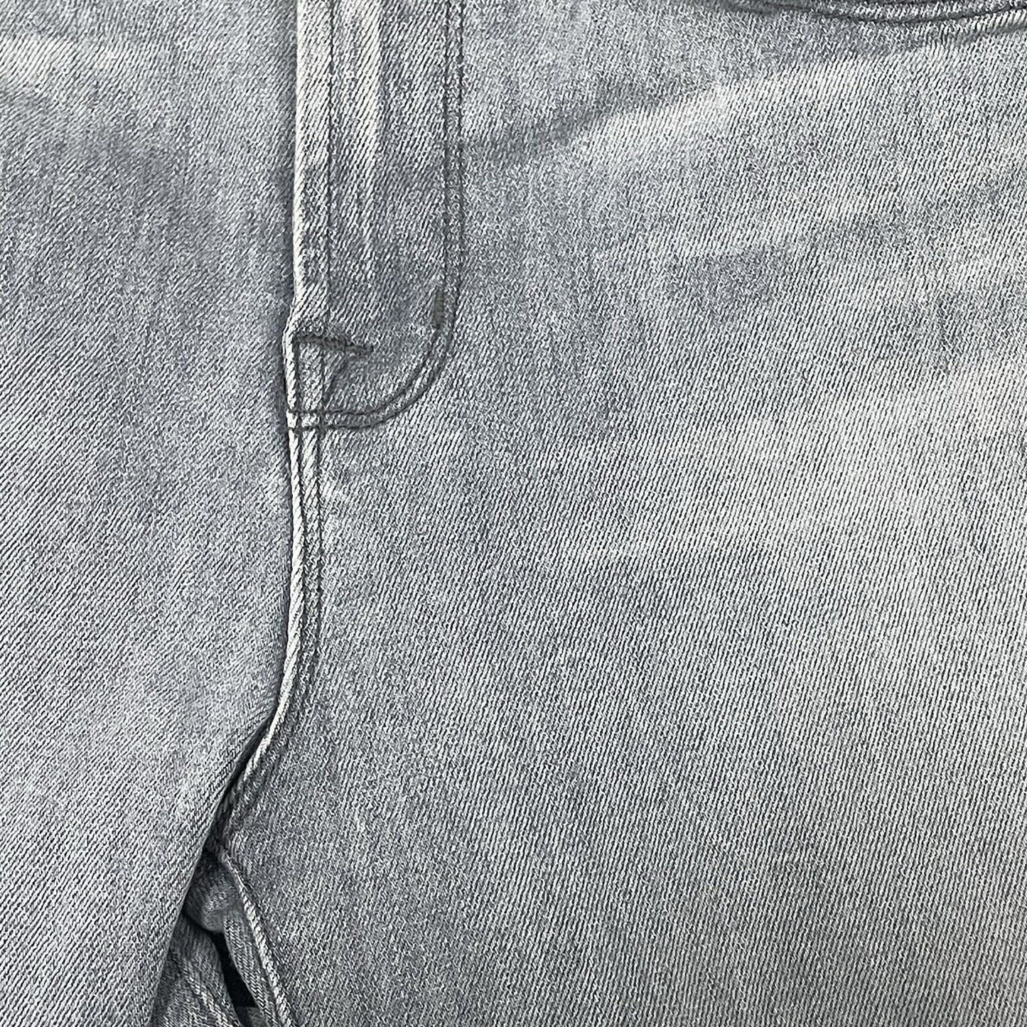 J Brand Grey Blue Sweet Rail Ankle Jeans Made In USA Size 29 (29x24.5)