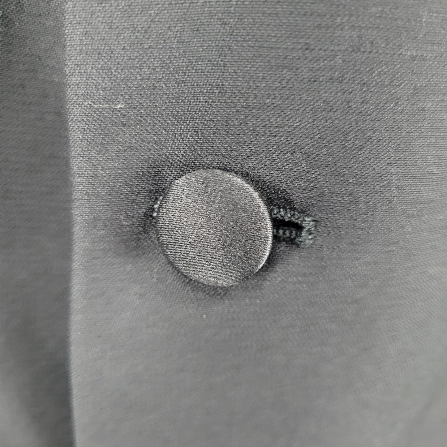 Vito Rufolo Black 100% Wool Comero Super 100's Tuxedo Suit Jacket Italy 44R