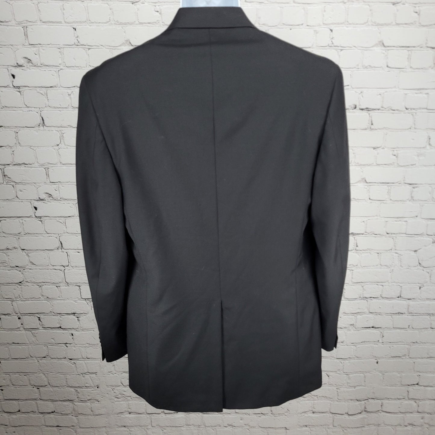 Lauren Ralph Lauren Black 100% Wool 2 Button Notch Vented Blazer Sport Coat 41L