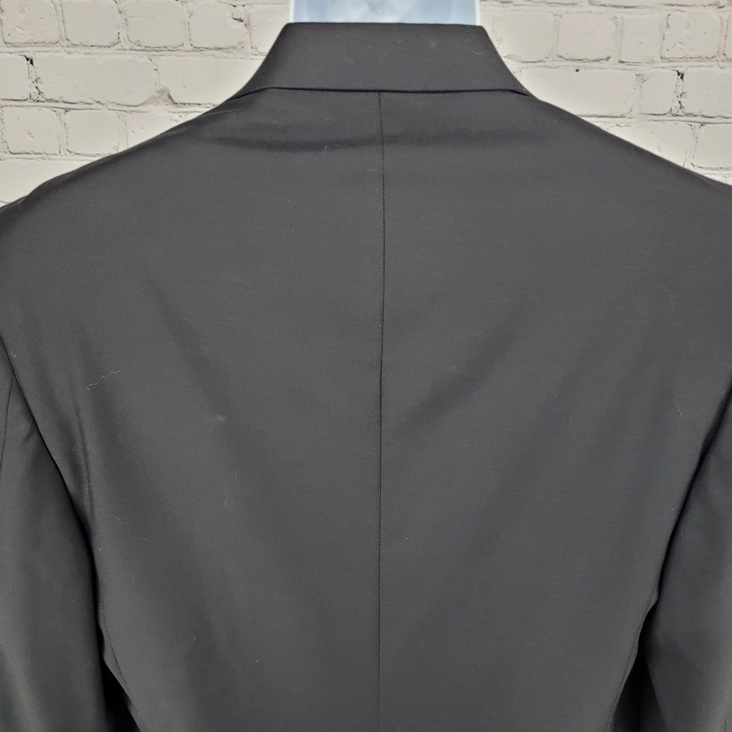 Lauren Ralph Lauren Black 100% Wool 2 Button Notch Vented Blazer Sport Coat 41L