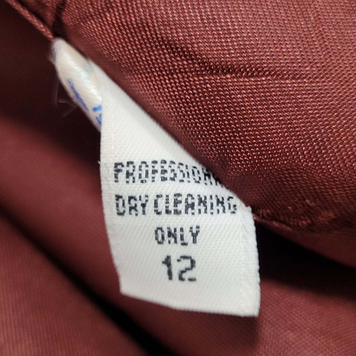 VTG Larry Levine Purple Red Double Breasted Pea Coat Long Jacket USA Union 12