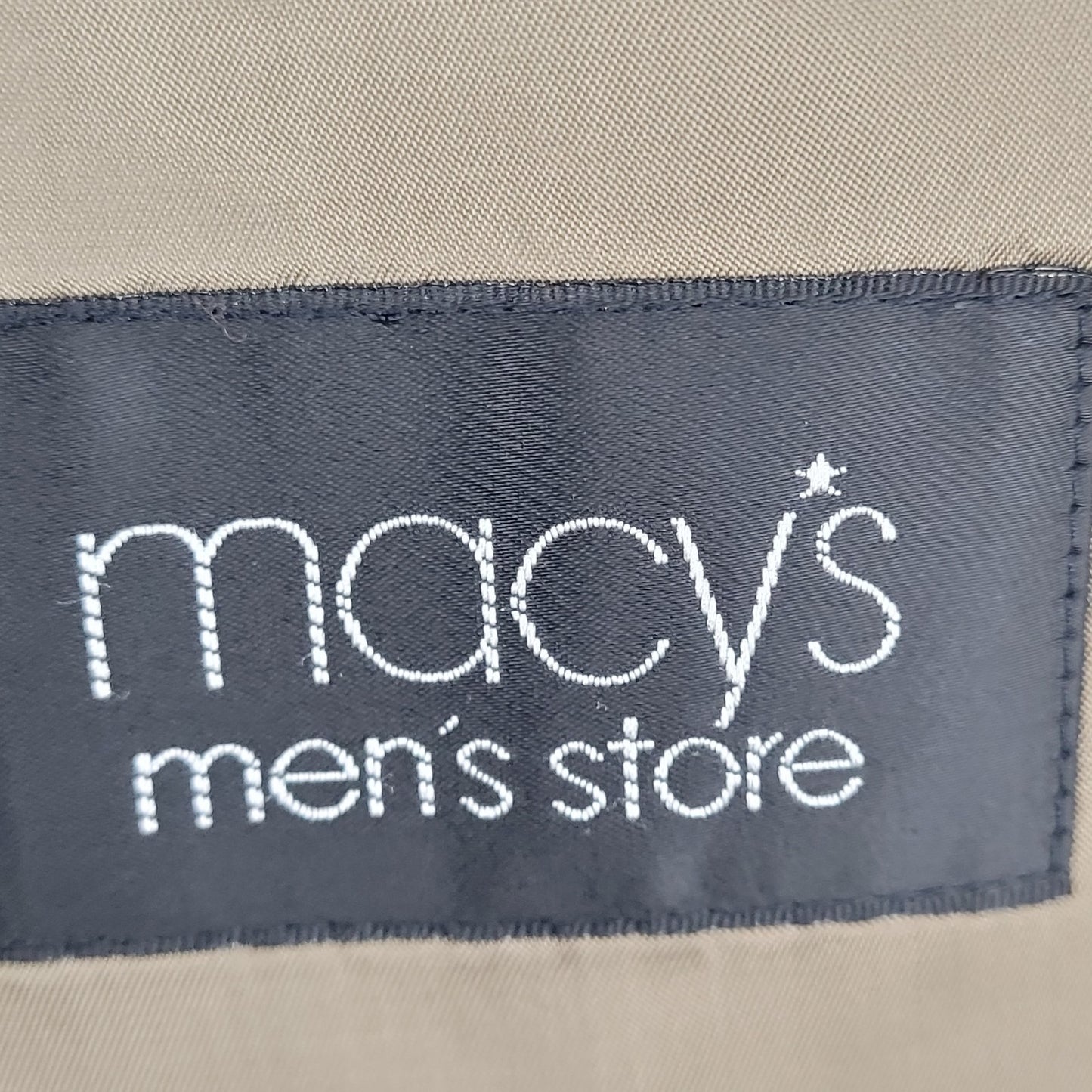 Lauren Ralph Lauren Tan Silk Wool Blend 2 Button Notch Blazer Sport Coat 48R