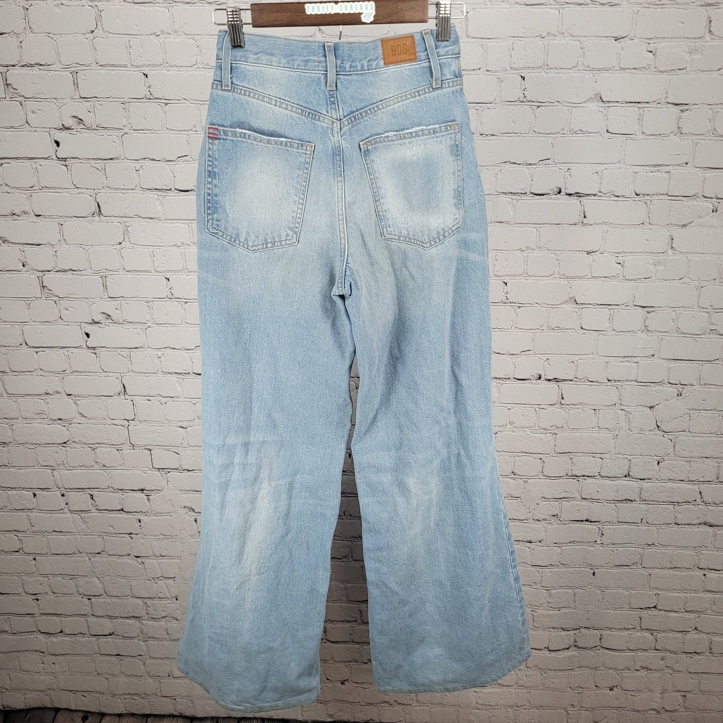 BDG Urban Outfitters Skater Baggy Distressed Denim Jeans Size 24 (24x33)