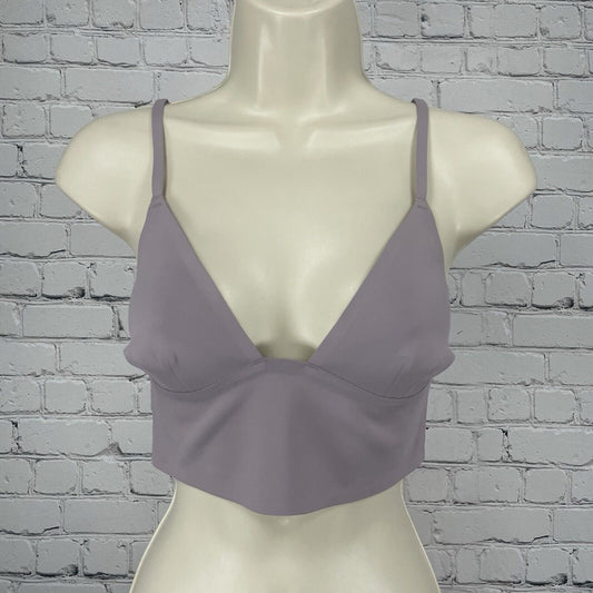 Free People Purple Intimately Stretch Bralette Unlined Lightweight Size Small S